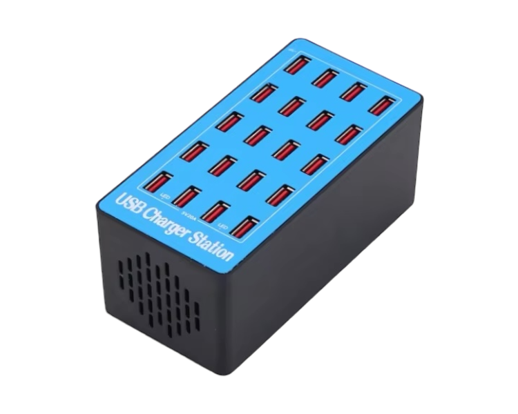 20 in 1 USB laadstation