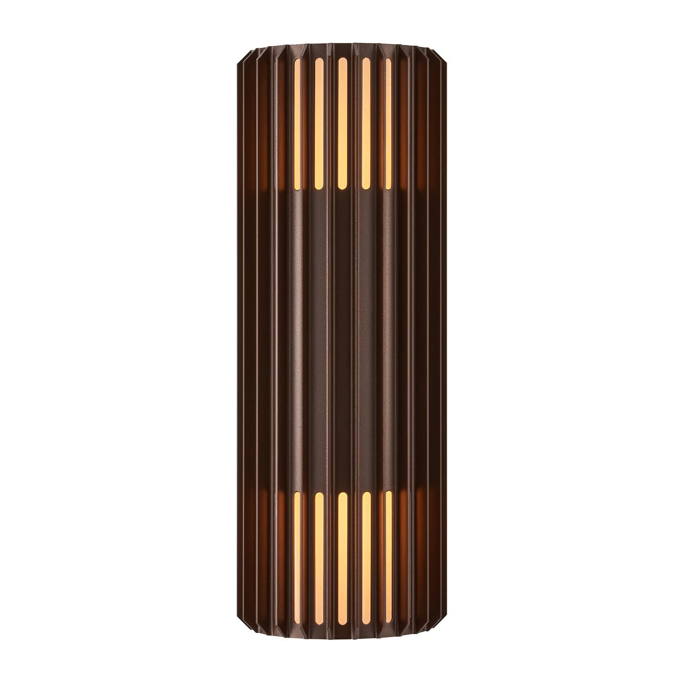 Aludra Double | Wandlamp | Seaside Bruin metallic