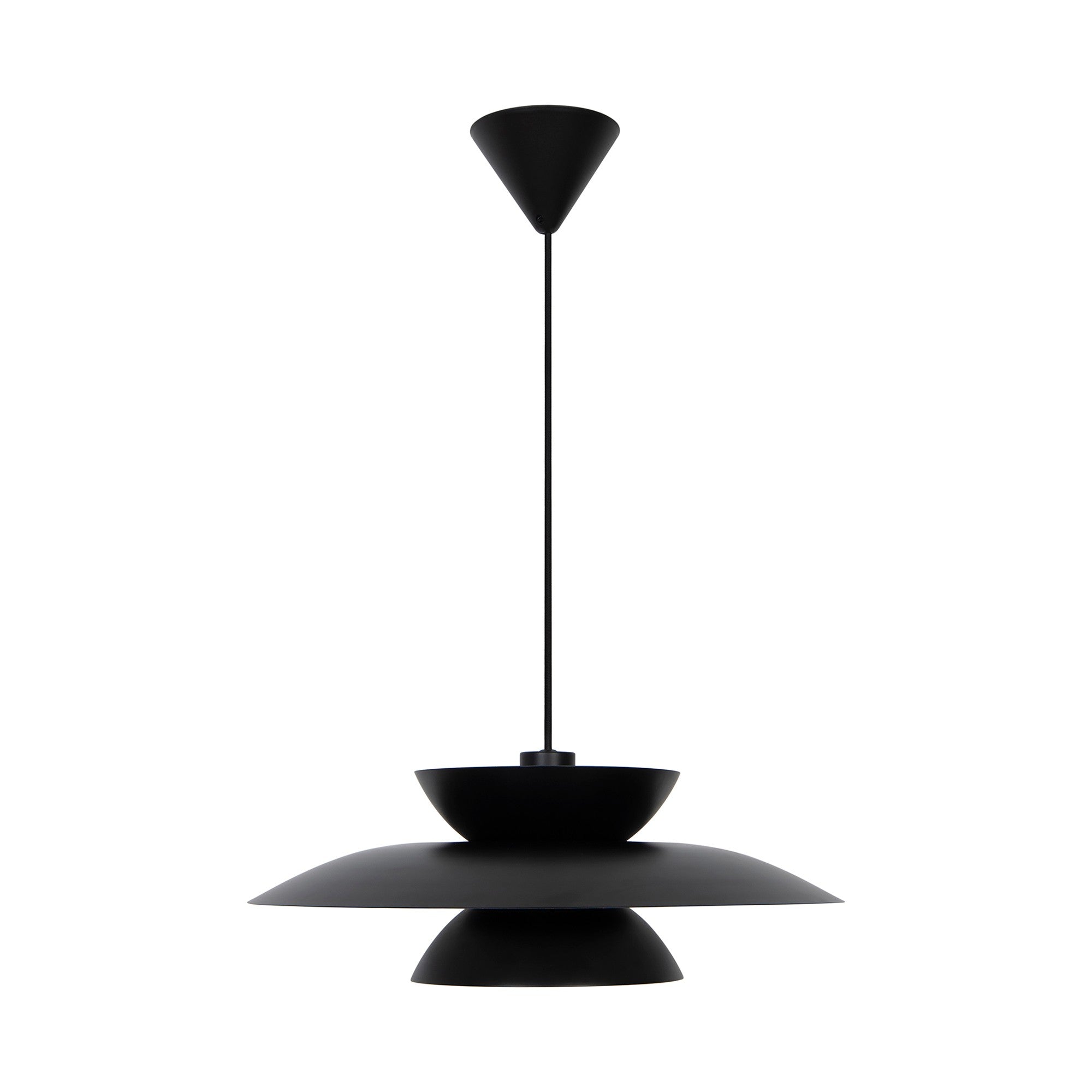 Carmen 45 Hanglamp Zwart