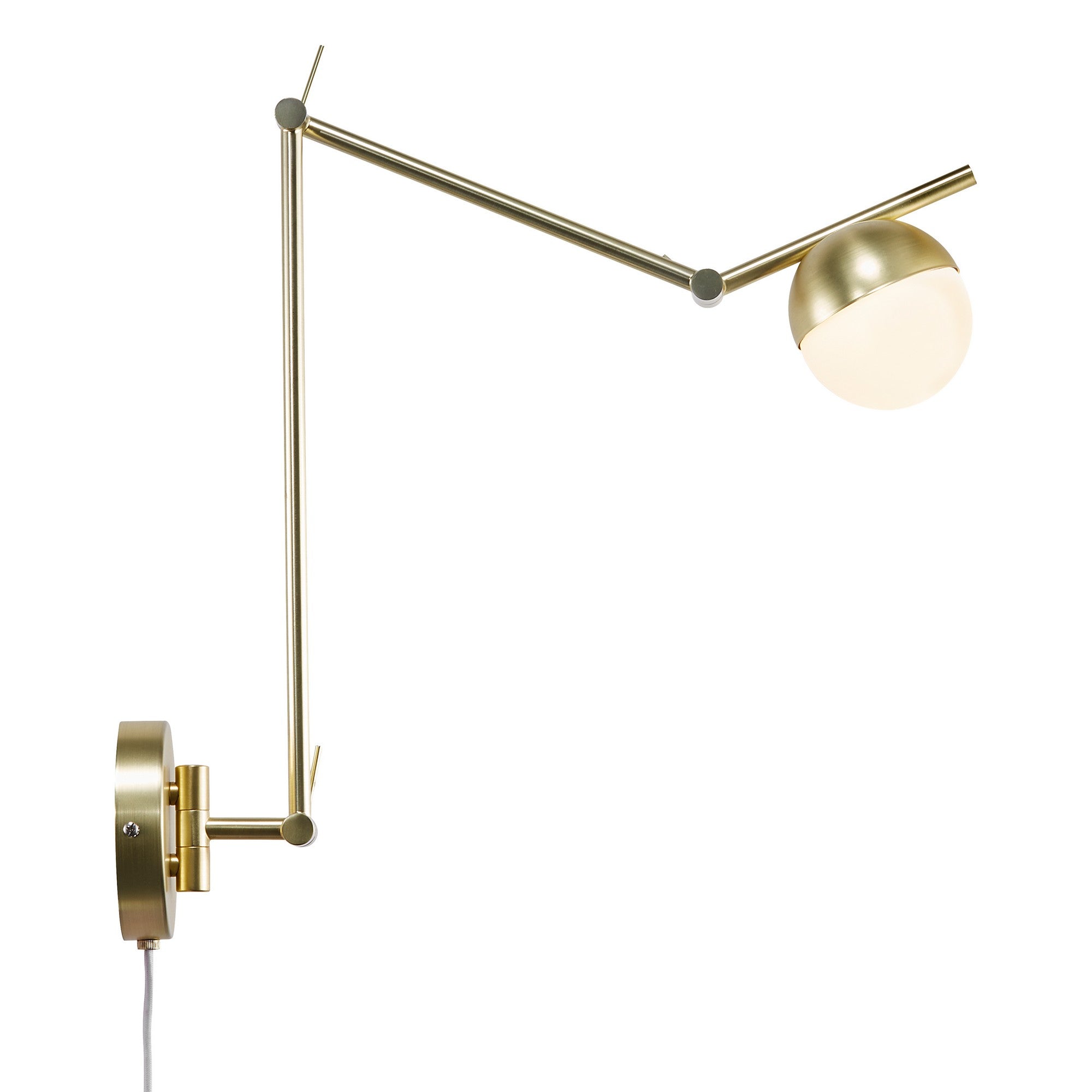 Contina Wandlamp Messing
