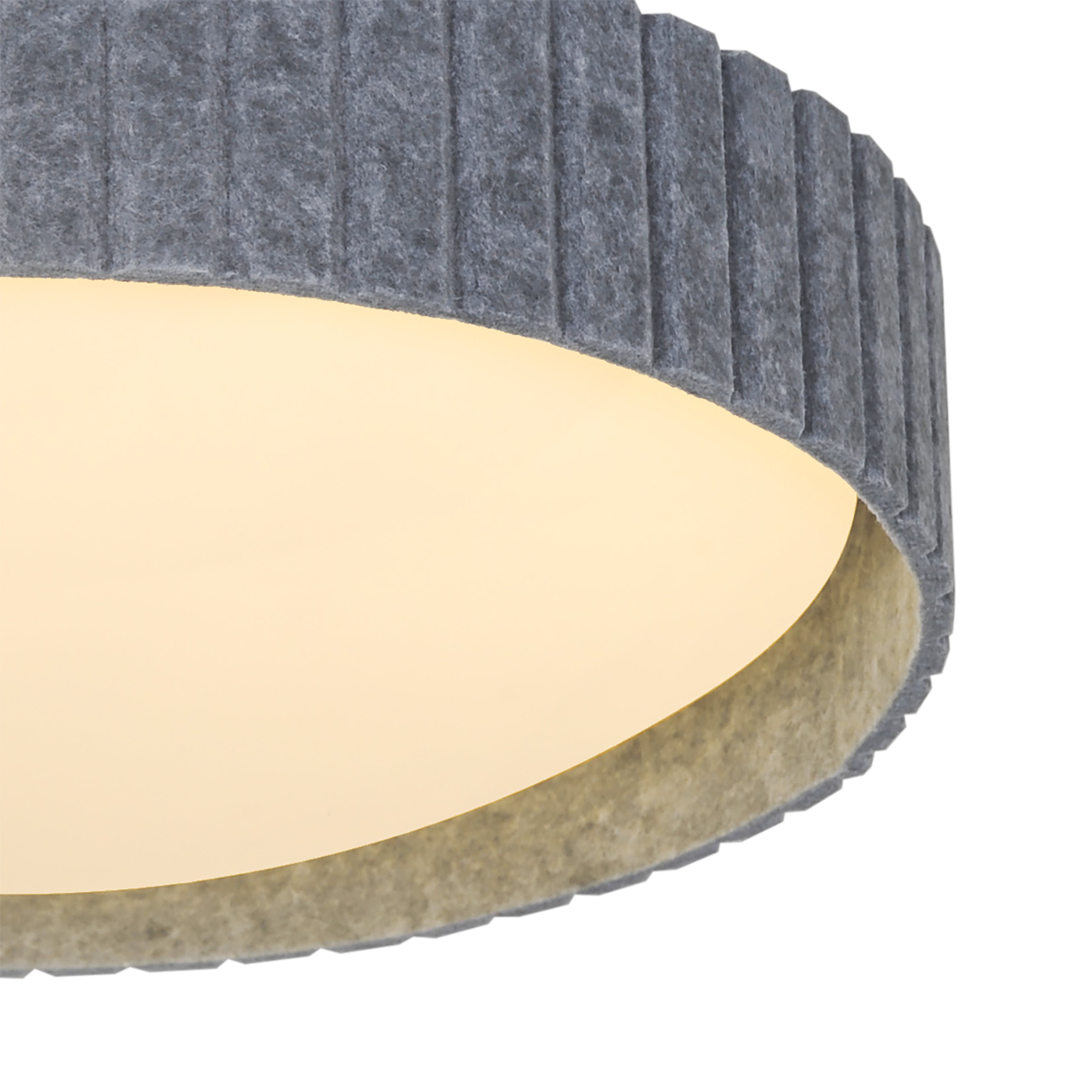 Corato 40 Plafondlamp E14 Grijs