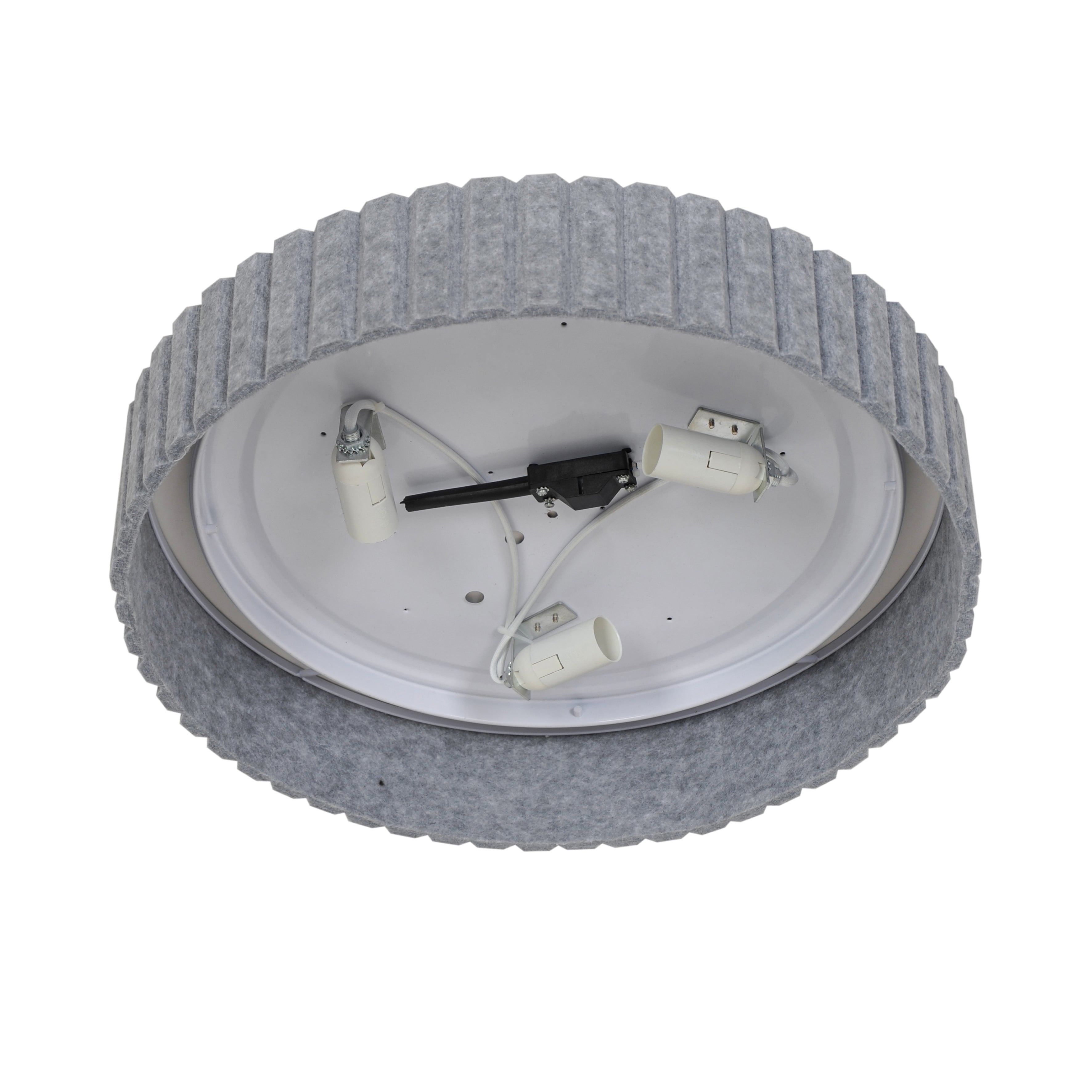 Corato 40 Plafondlamp E14 Grijs