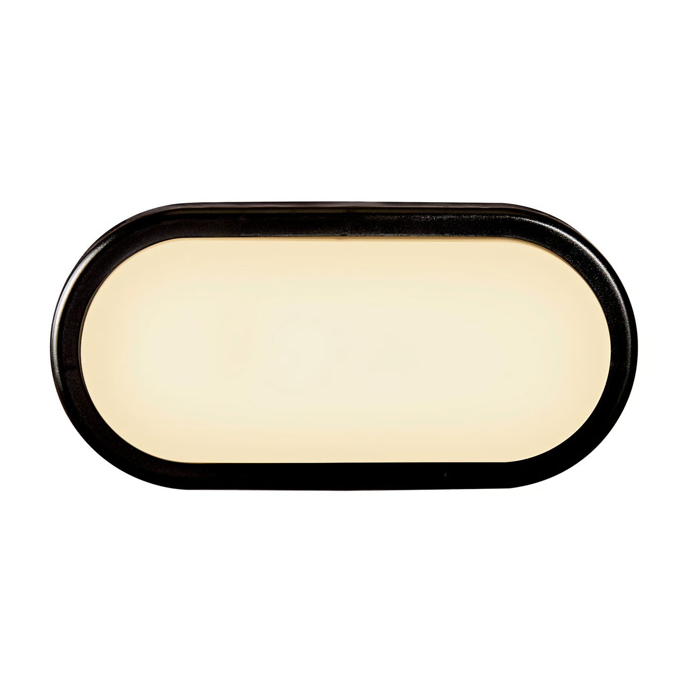 Cuba Outdoor Energy Oval | Wandlamp | Zwart