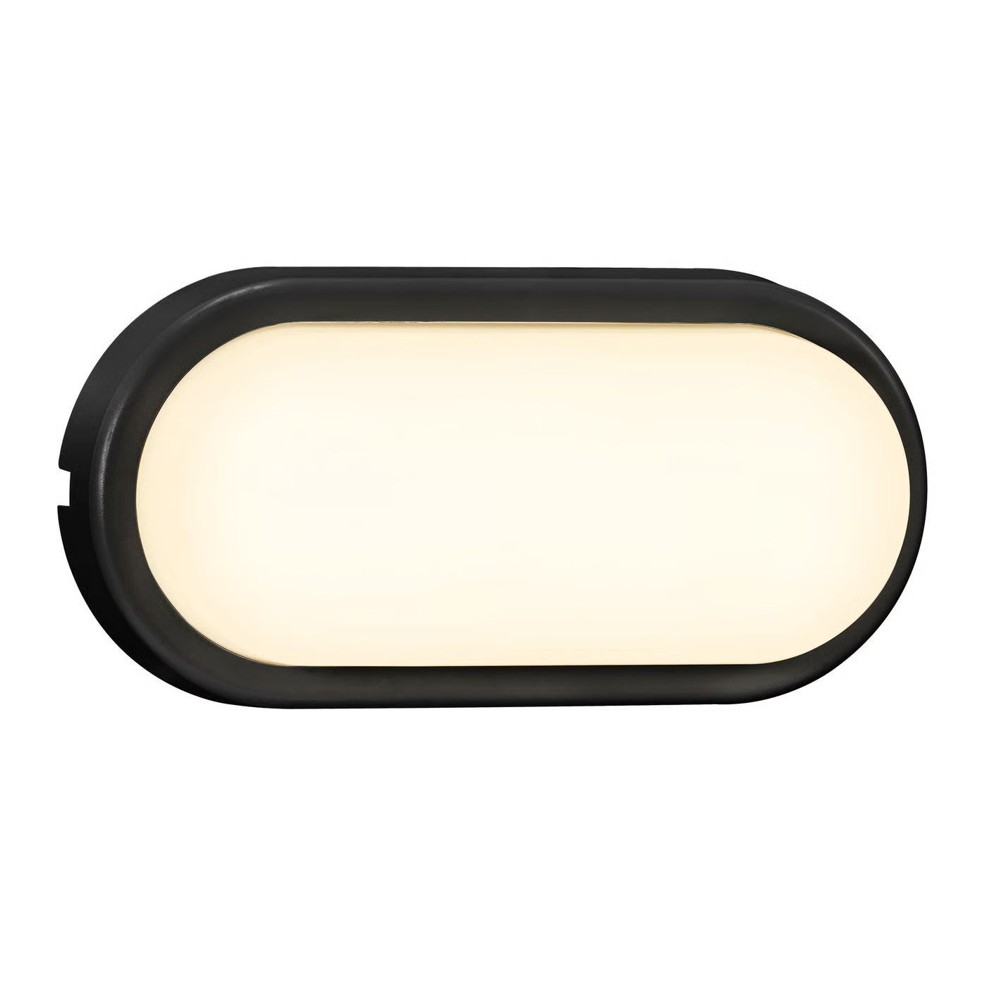 Cuba Outdoor Energy Oval | Wandlamp | Zwart