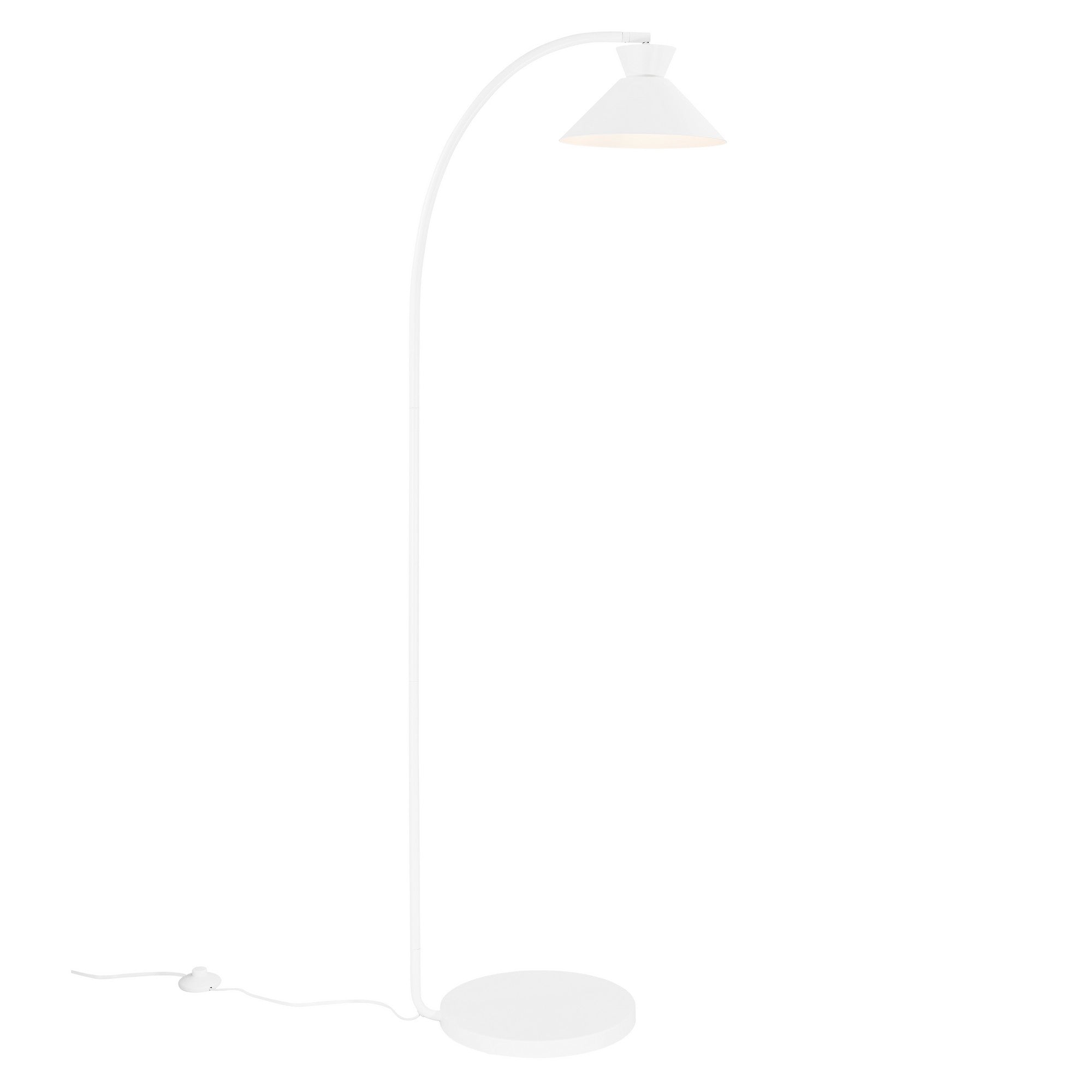 Dial Floor Lamp White