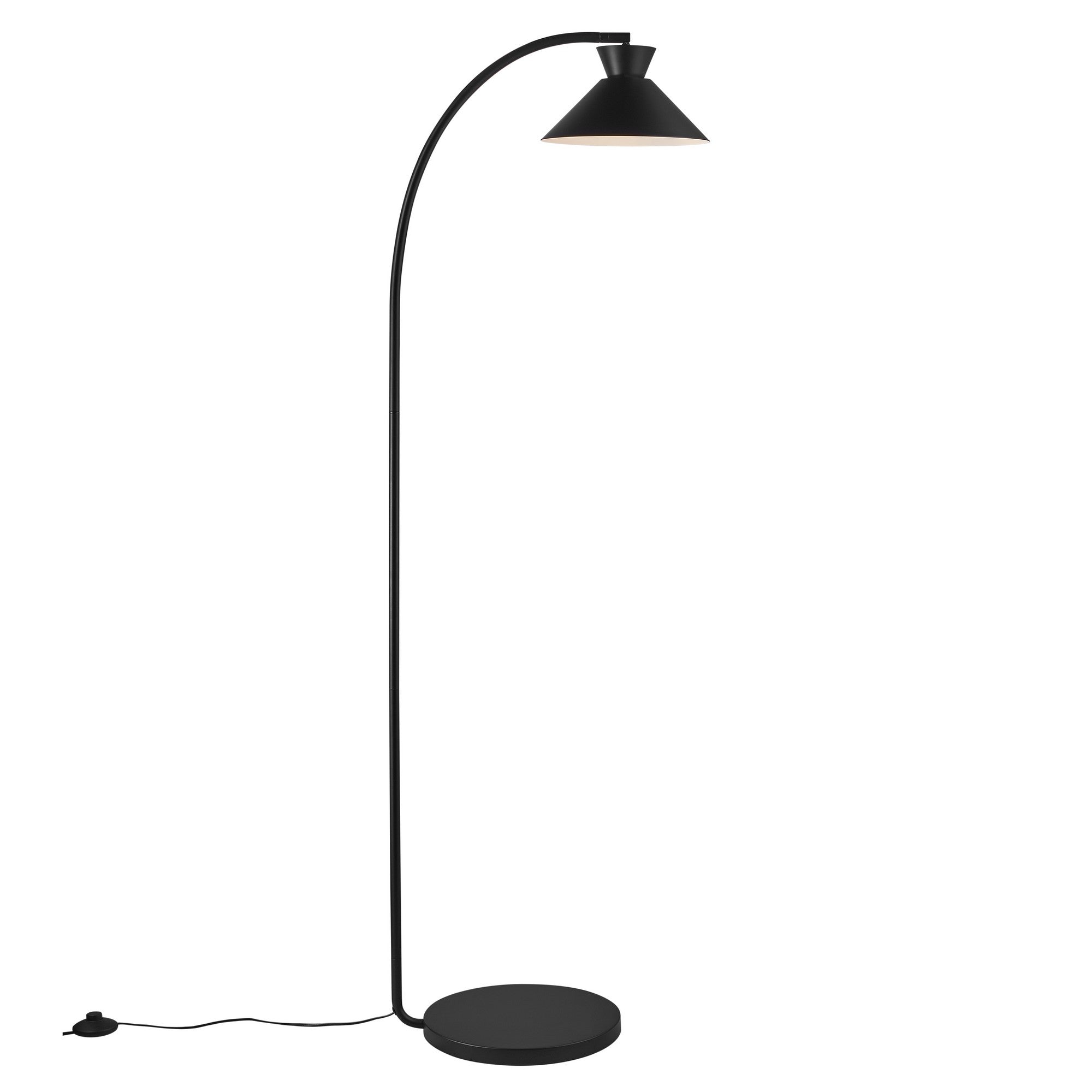 Dial Floor Lamp Black