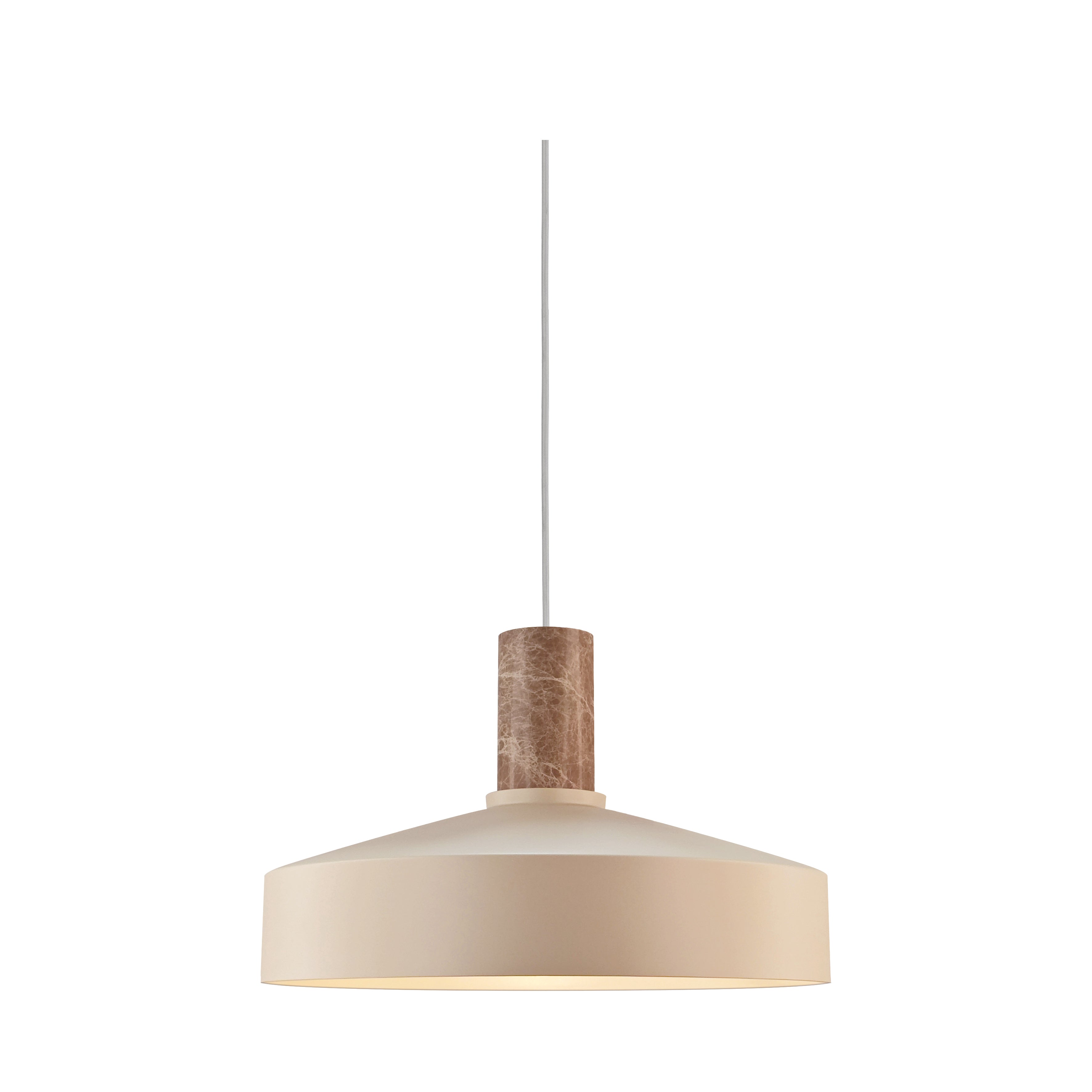 Elvas Marmer hanglamp E27 Beige