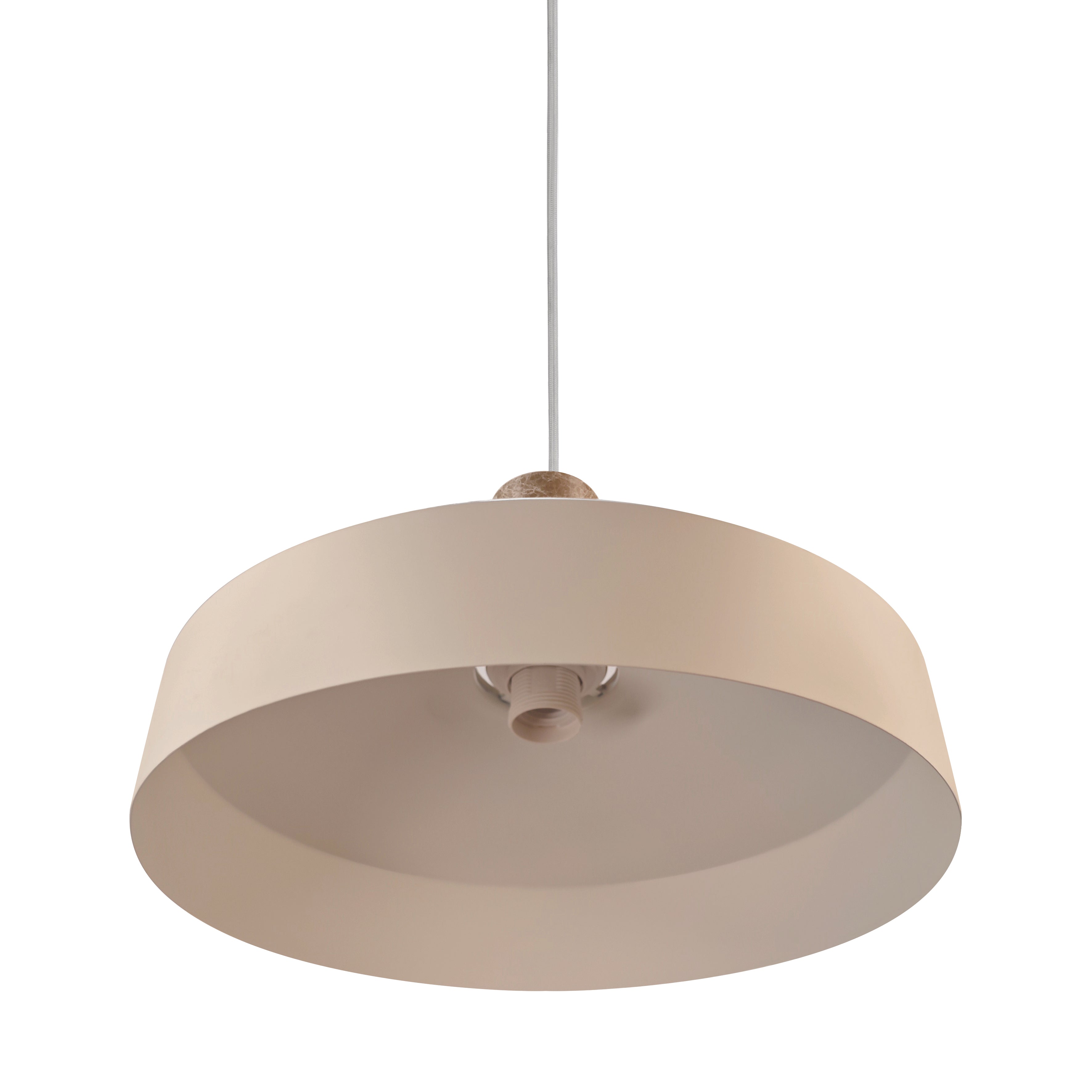 Elvas Marmer hanglamp E27 Beige