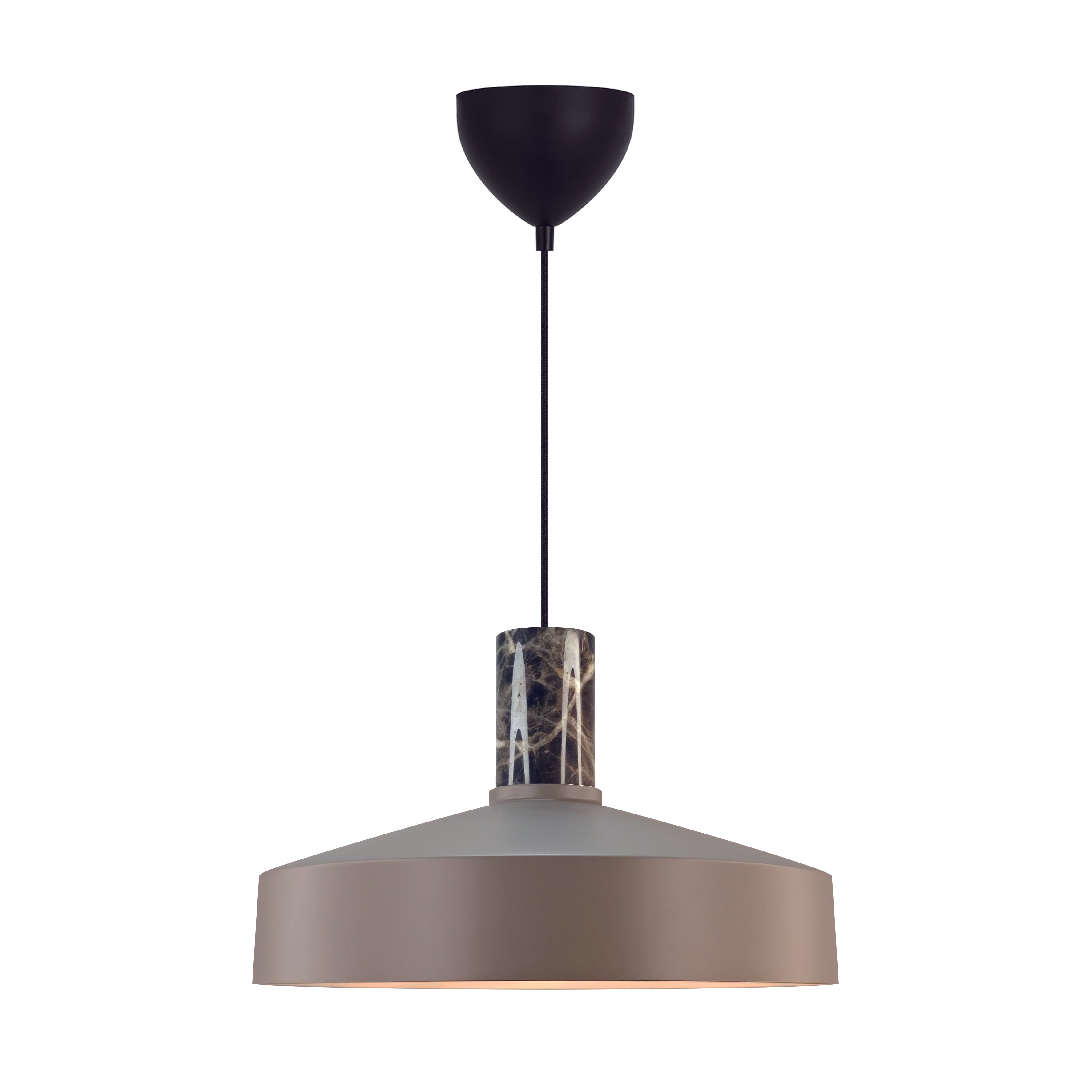 Elvas Marmer hanglamp E27 Bruin