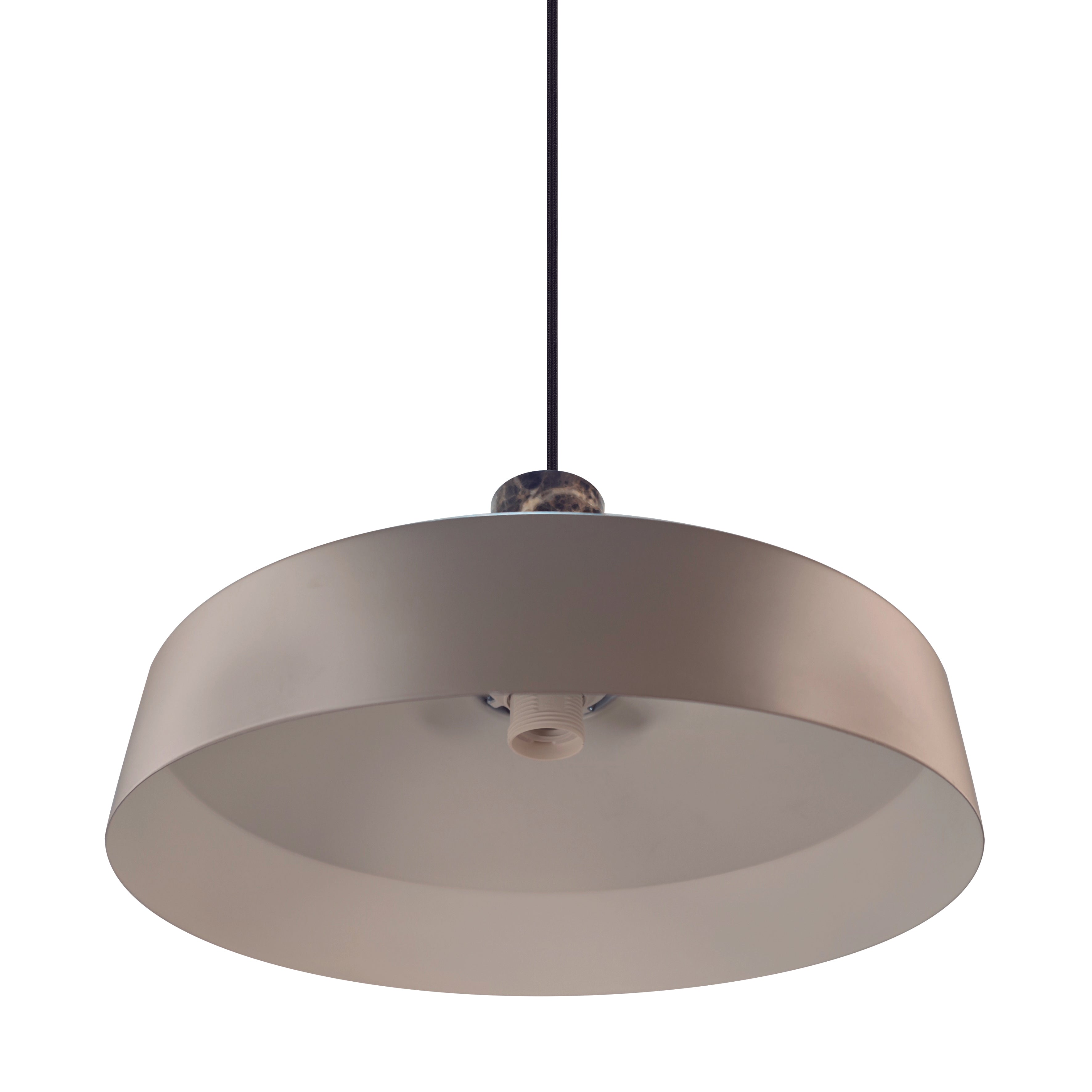 Elvas Marmer hanglamp E27 Bruin
