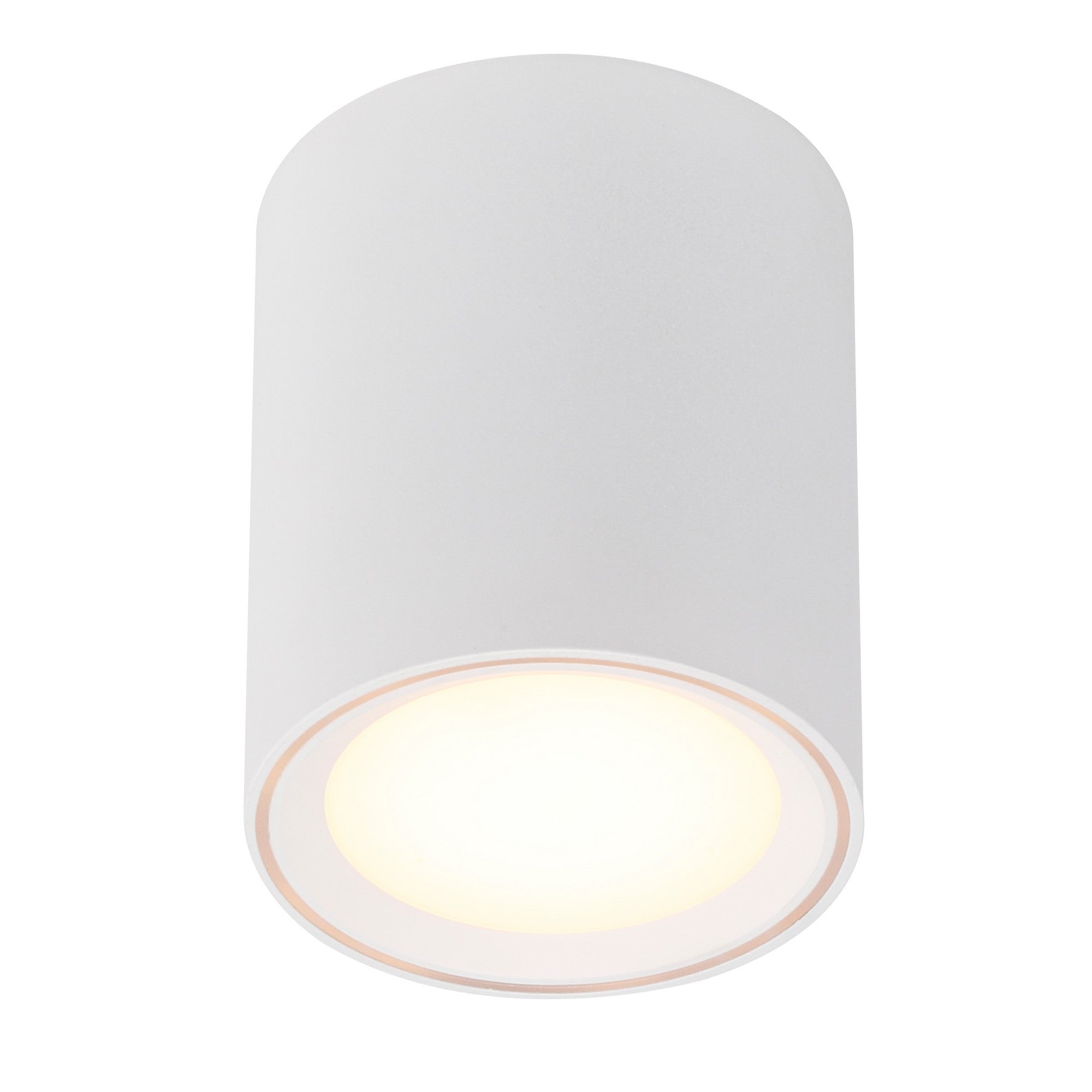 Fallon Long Gebouwde verlichting Wit/Wit
