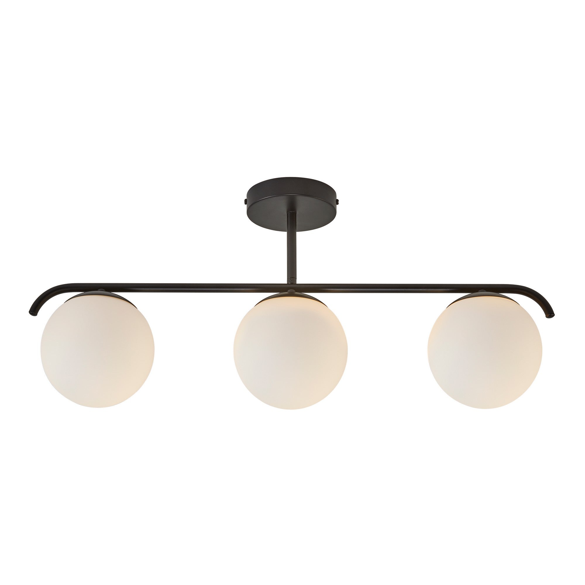 Grant 3x15 Pendant Lamp Black