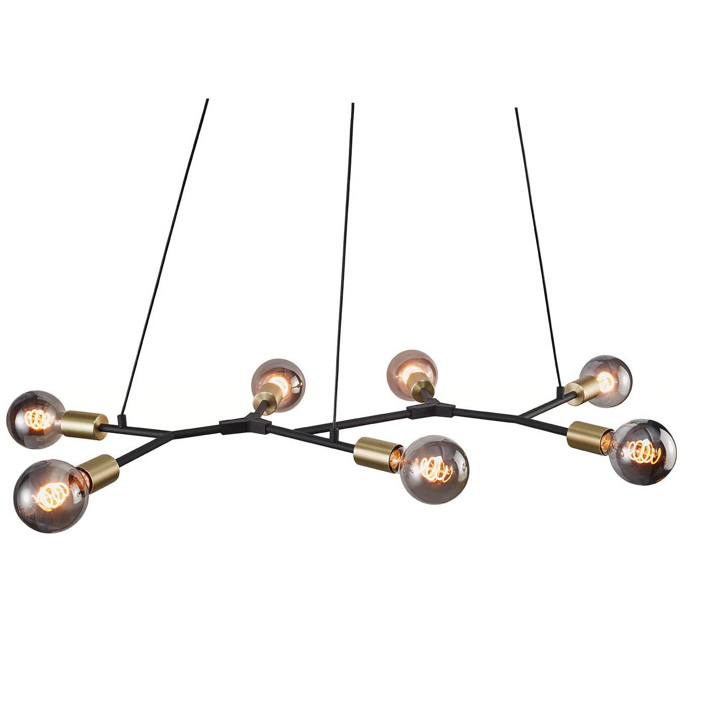 Josefine 7-Spot | Hanglamp | Zwart