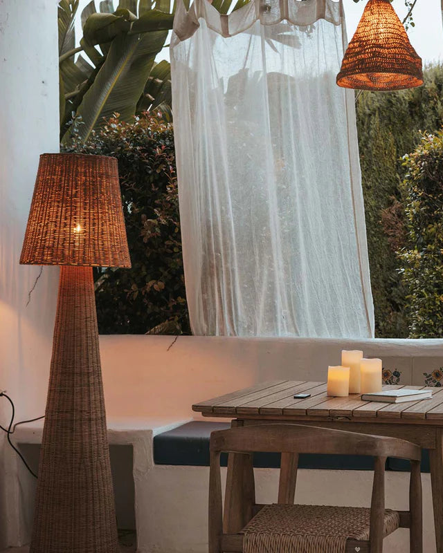 Oplaadbare vloerlamp Lola 165 Nature