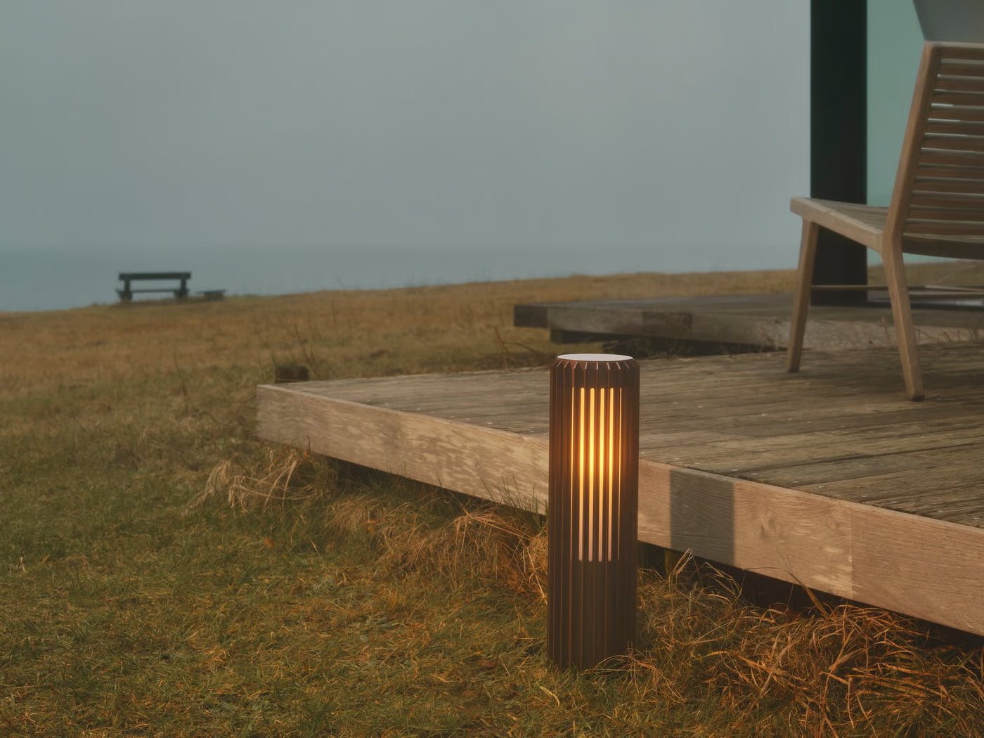 Aludra 45 | Garden light | Seaside Bruin metallic