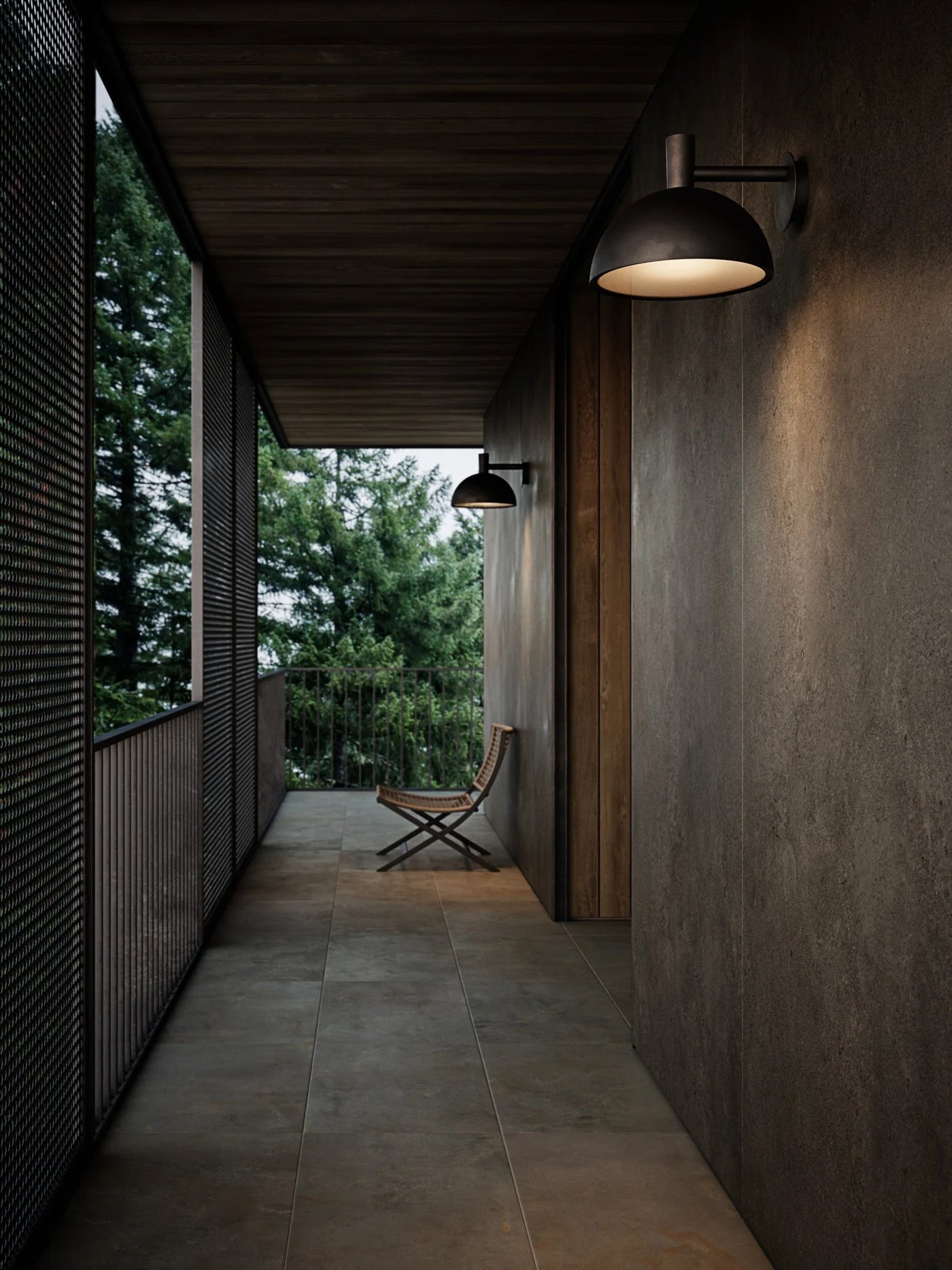 Arki 35 | Wandlamp | Zwart