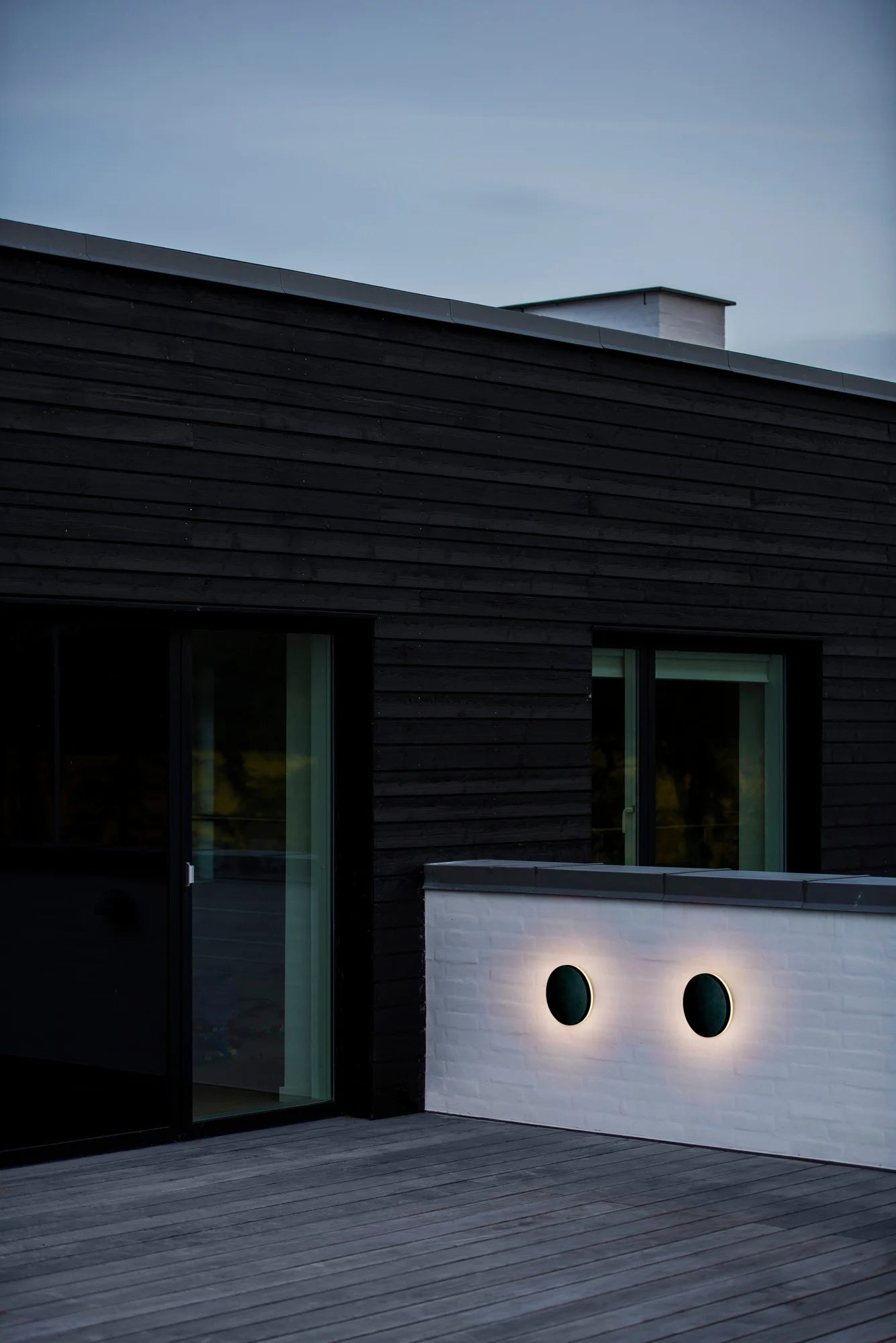 Artego Round | Wandlamp | Zwart