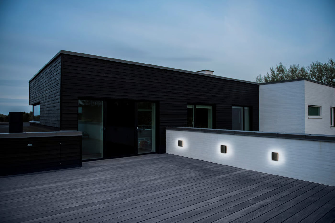 Artego Square | Wandlamp | Zwart