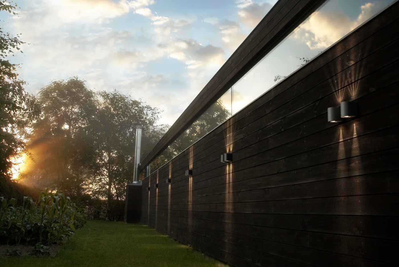 Canto 2 | Wandlamp | Grijs