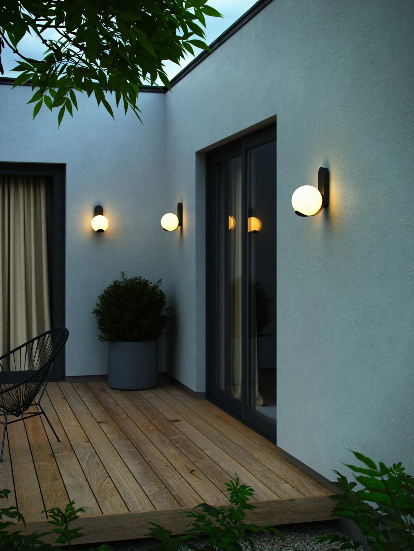 Dalius | Wandlamp | Zwart