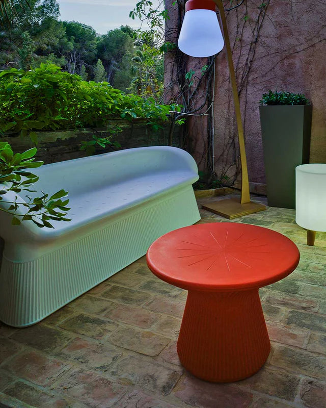 Lichtgevende Menorca Bank buitenzitje