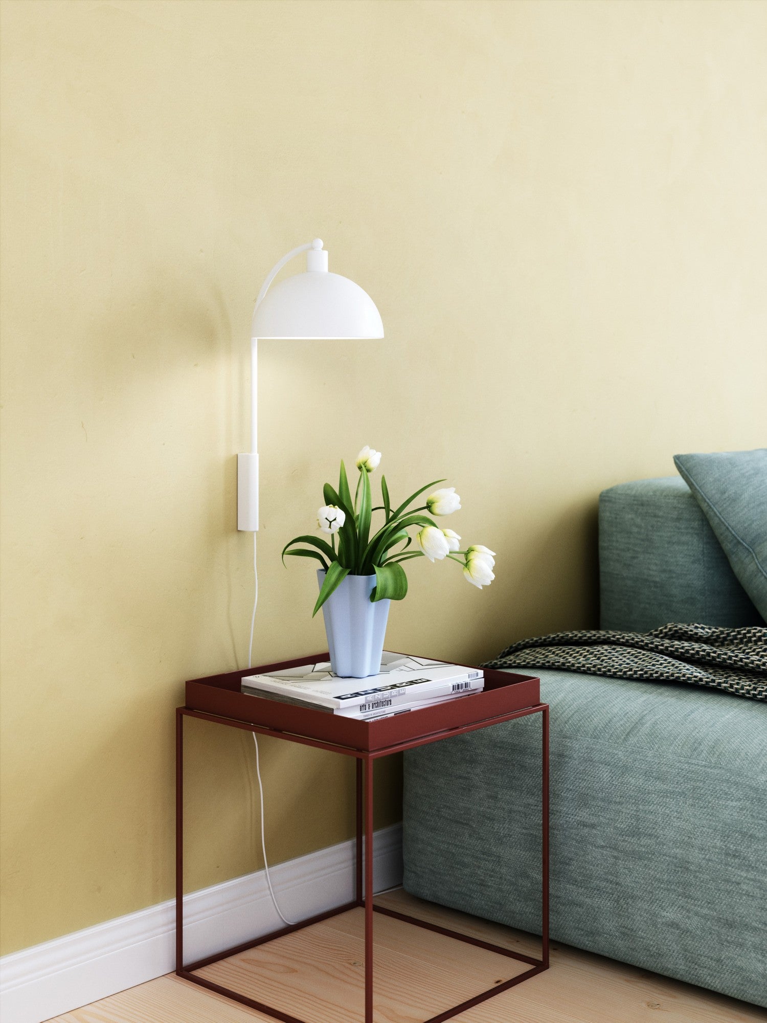 Ellen 20  Wandlamp Wit