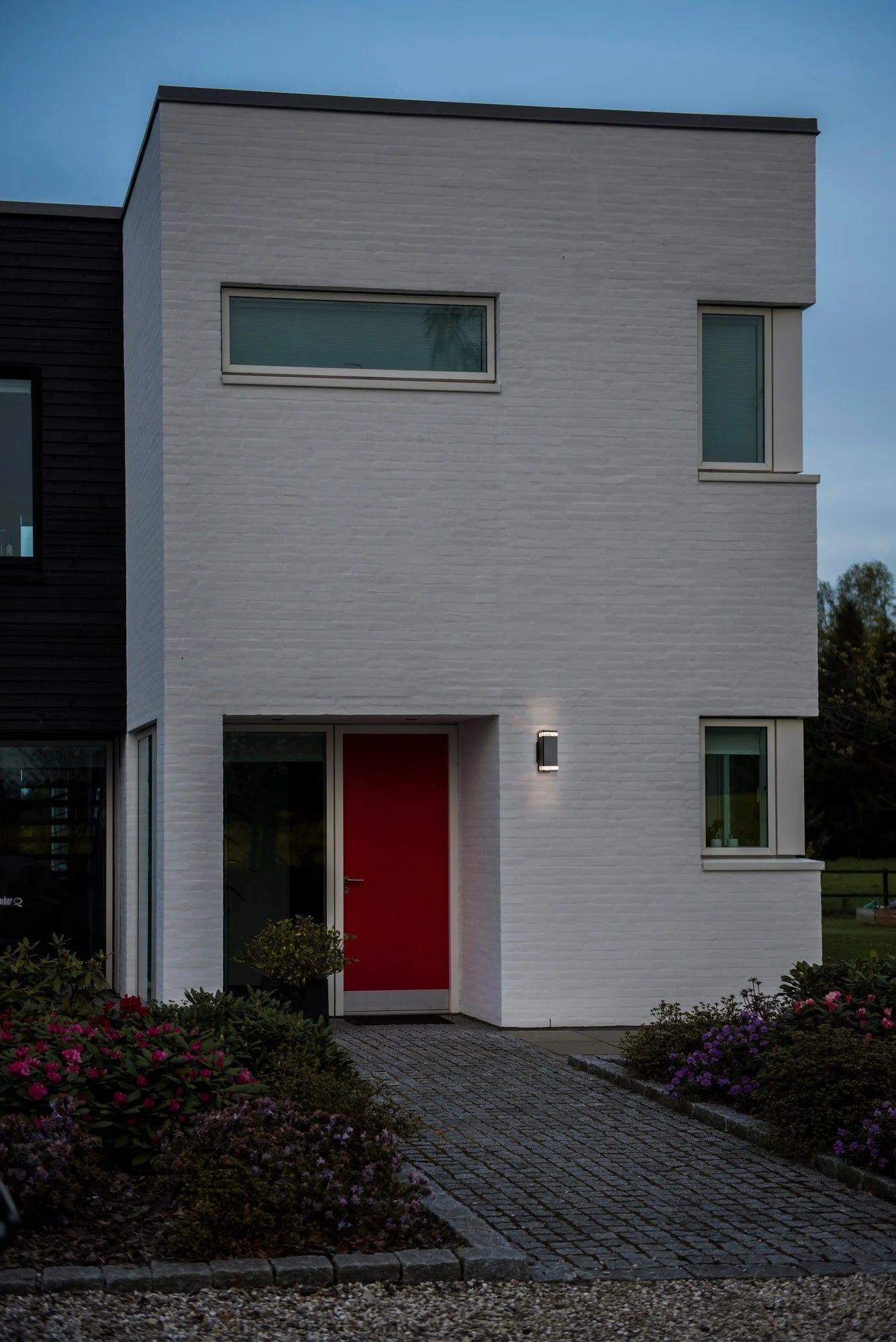 Elm Double | Wandlamp | Zwart