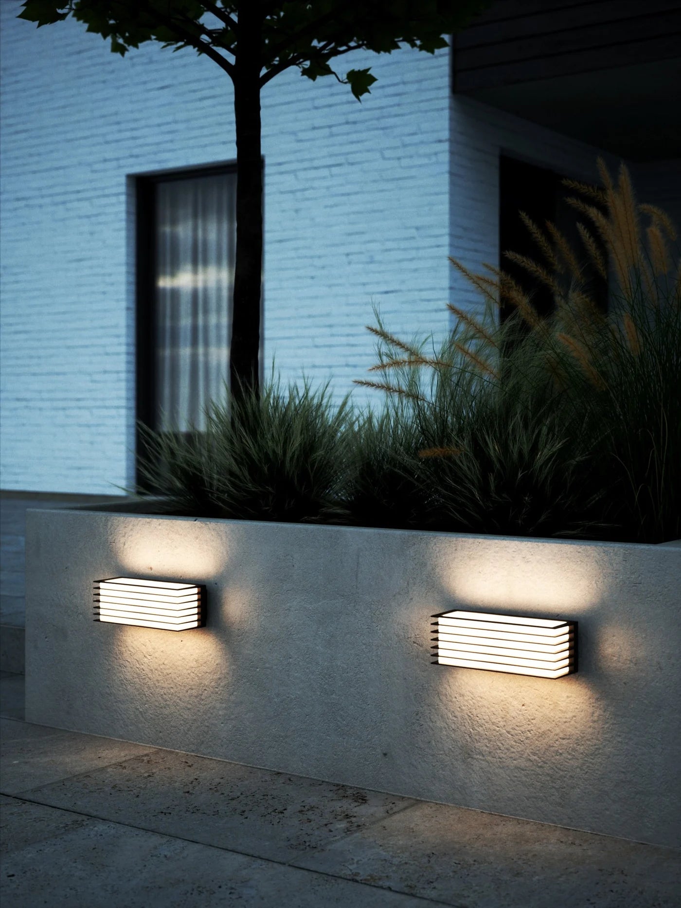 Fluctus 28 | wandlamp | Zwart