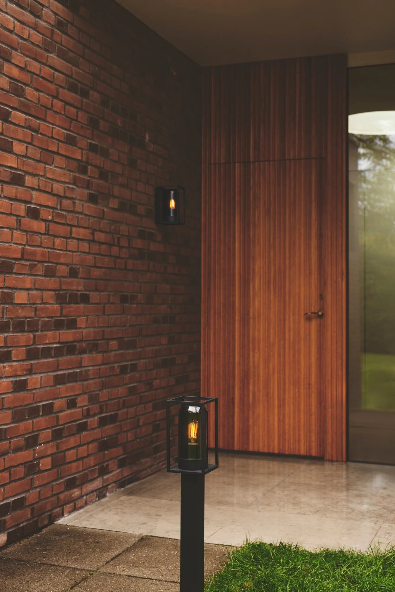 Griffin | Wandlamp | Gerookt Glas