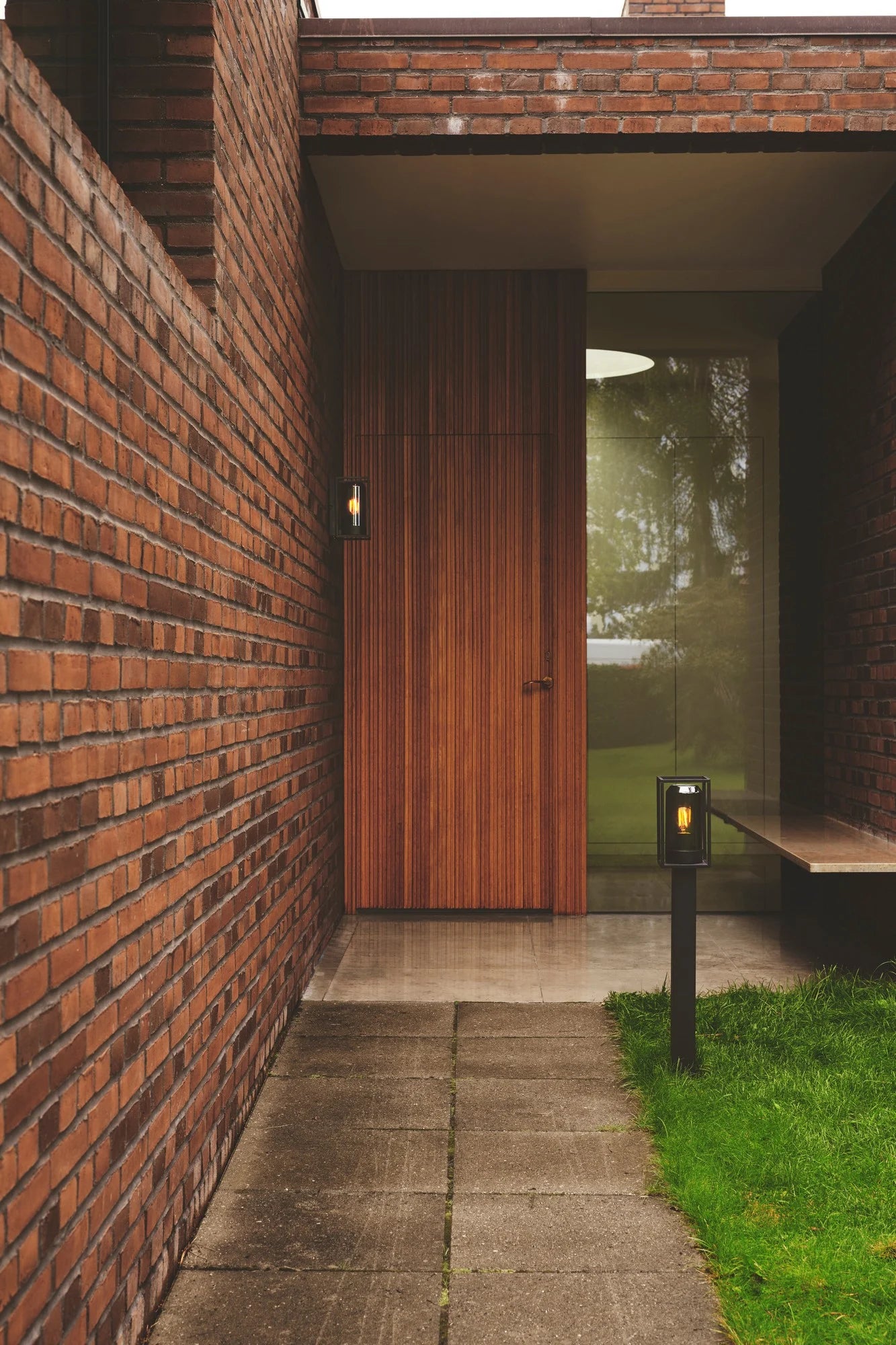 Griffin | Tuinverlichting | Gerookt Glas