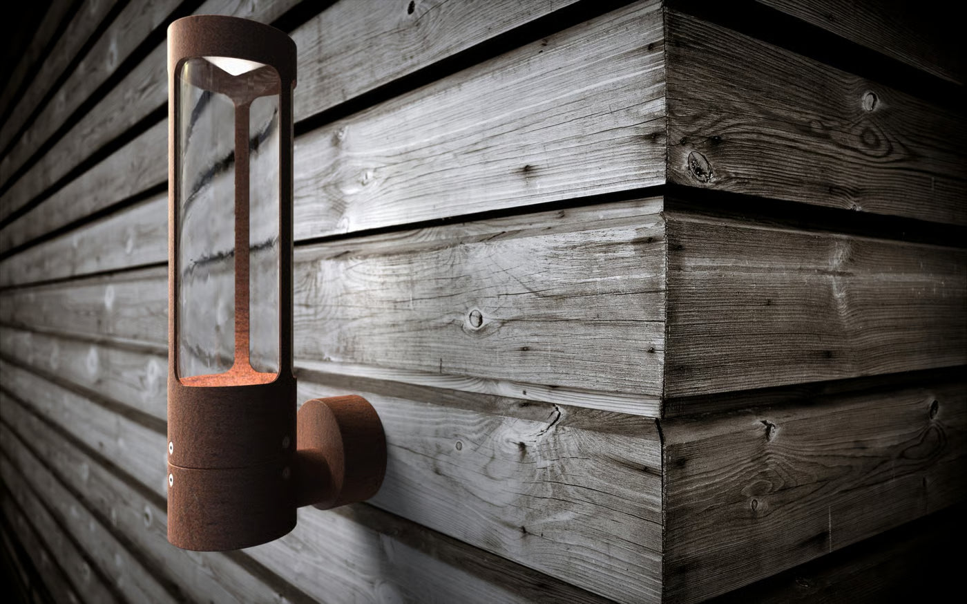 Helix | Wandlamp | Roest kleurig