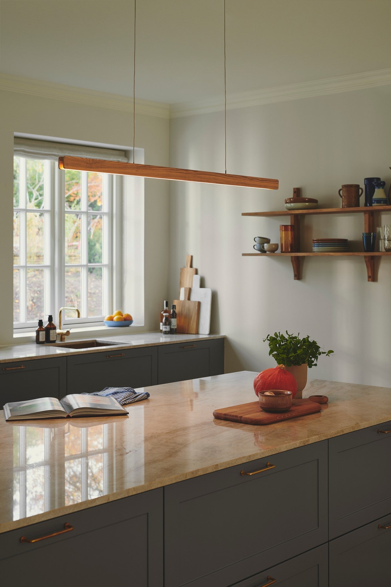 Ilgas Hanglamp Donker Bruin