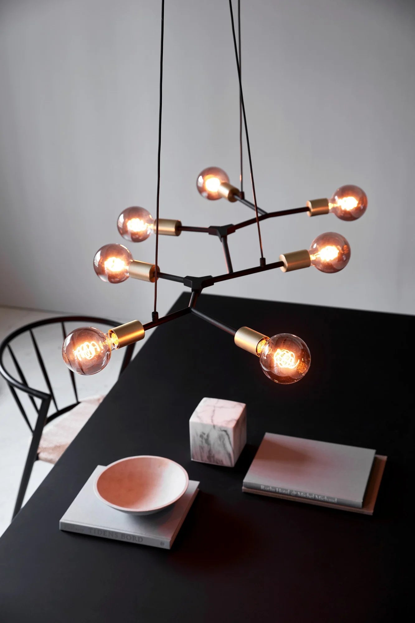 Josefine 7-Spot | Hanglamp | Zwart