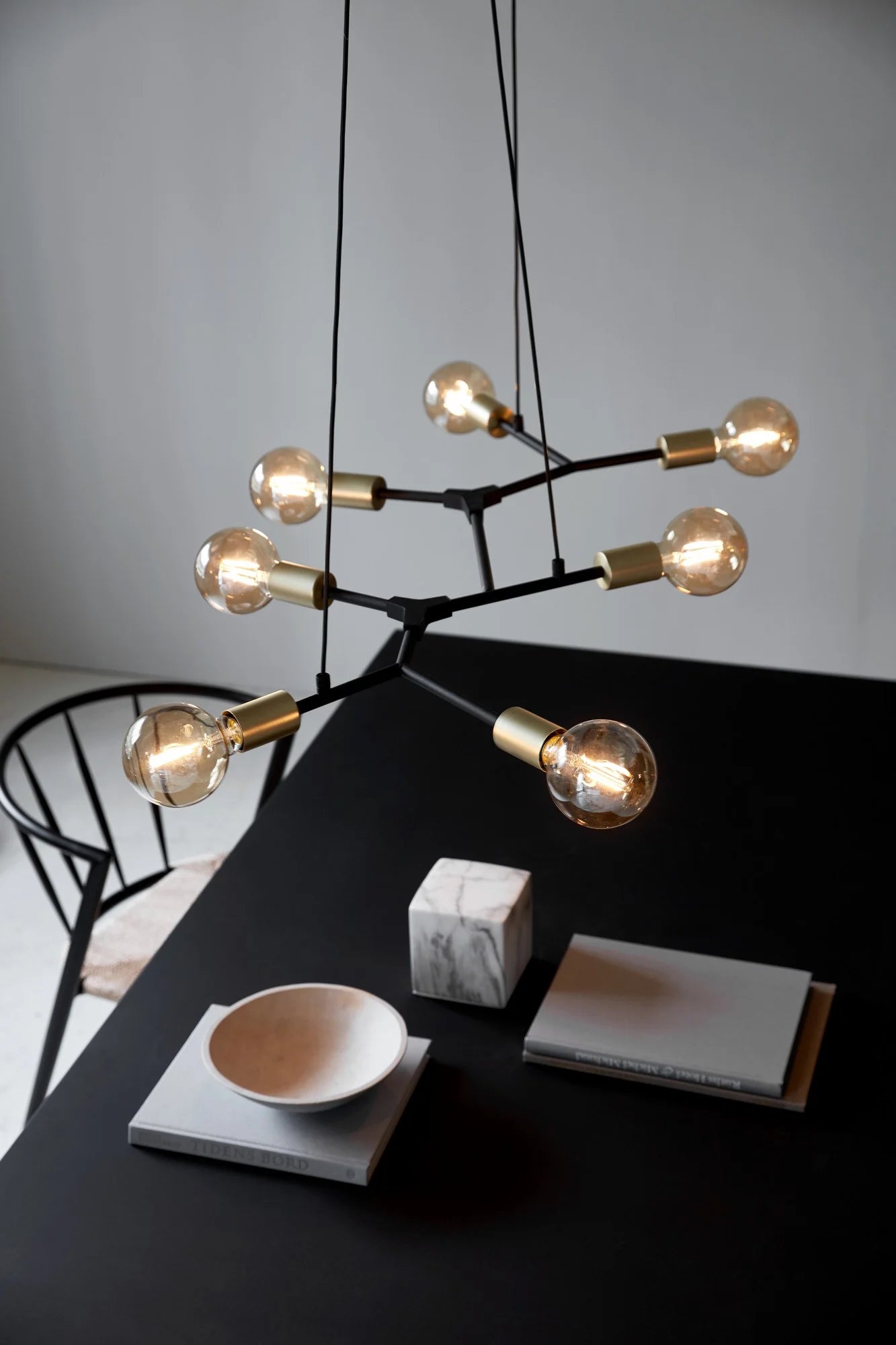 Josefine 7-Spot | Hanglamp | Zwart