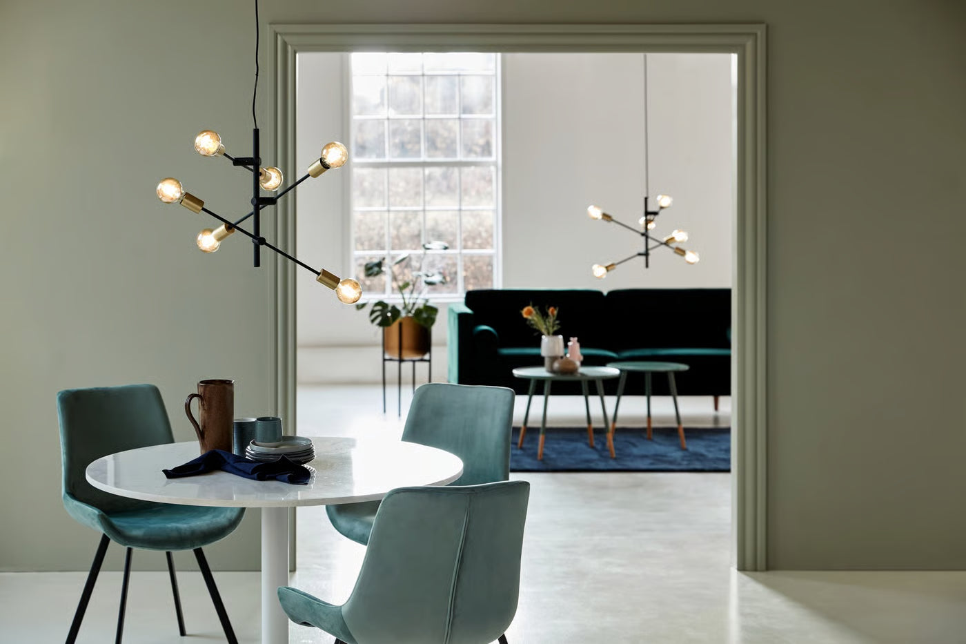 Josefine | Hanglamp | Mat Zwart