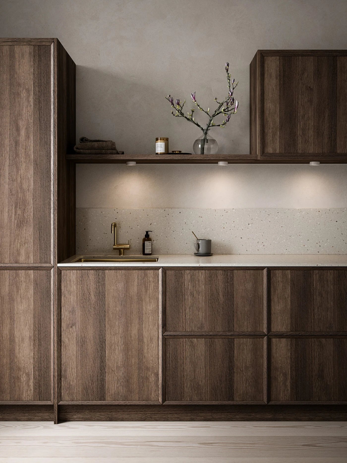 Kitchenio 3-Kit | Gebouwde verlichting | Wit
