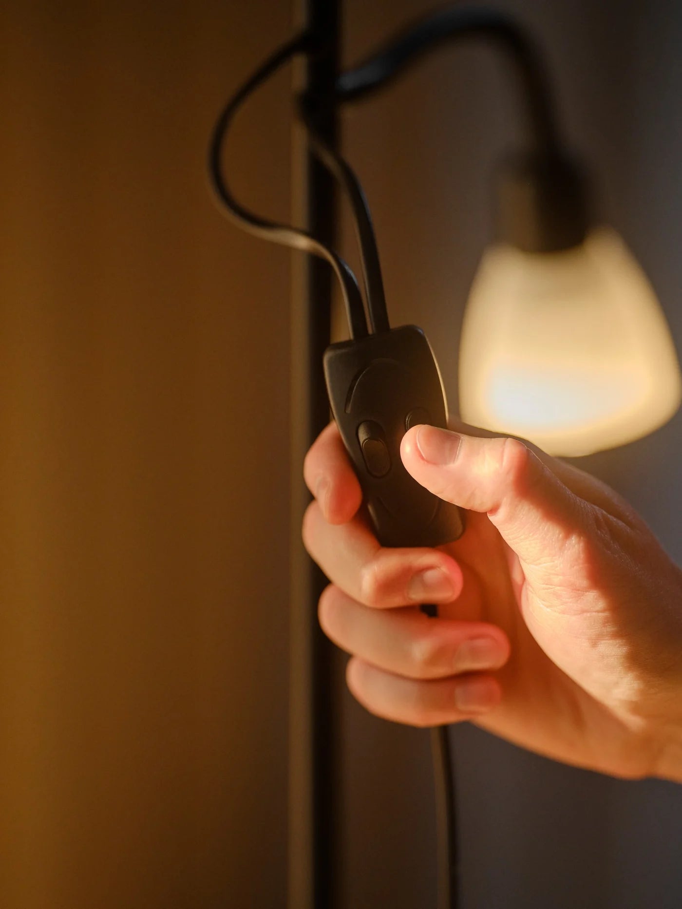 Lauria | Vloerlamp | E14 + E27 | Zwart