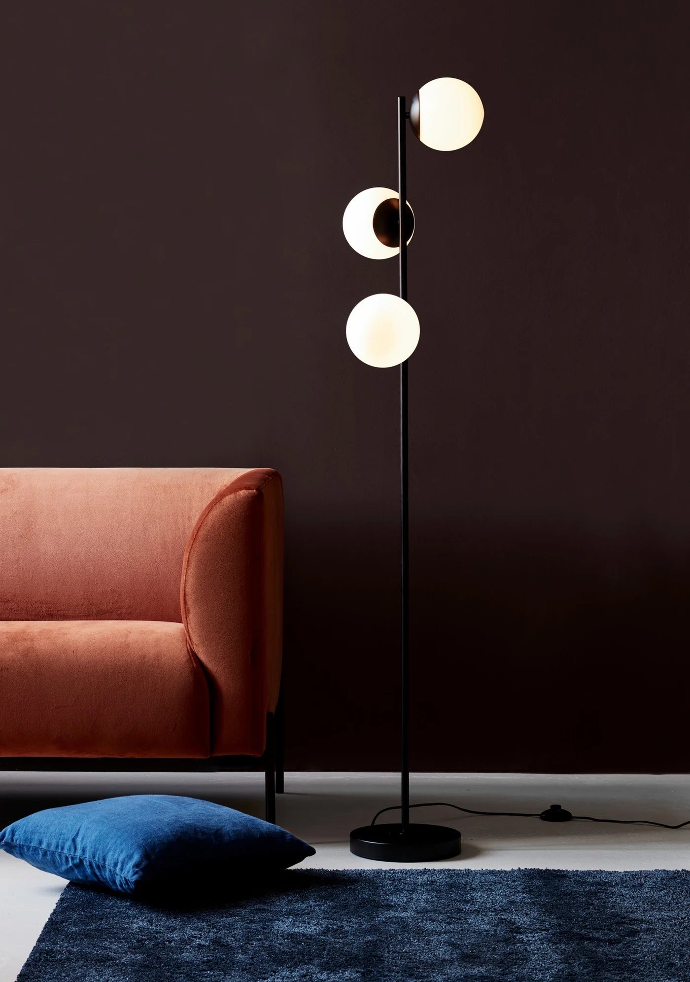 Lilly | Vloerlamp | Zwart