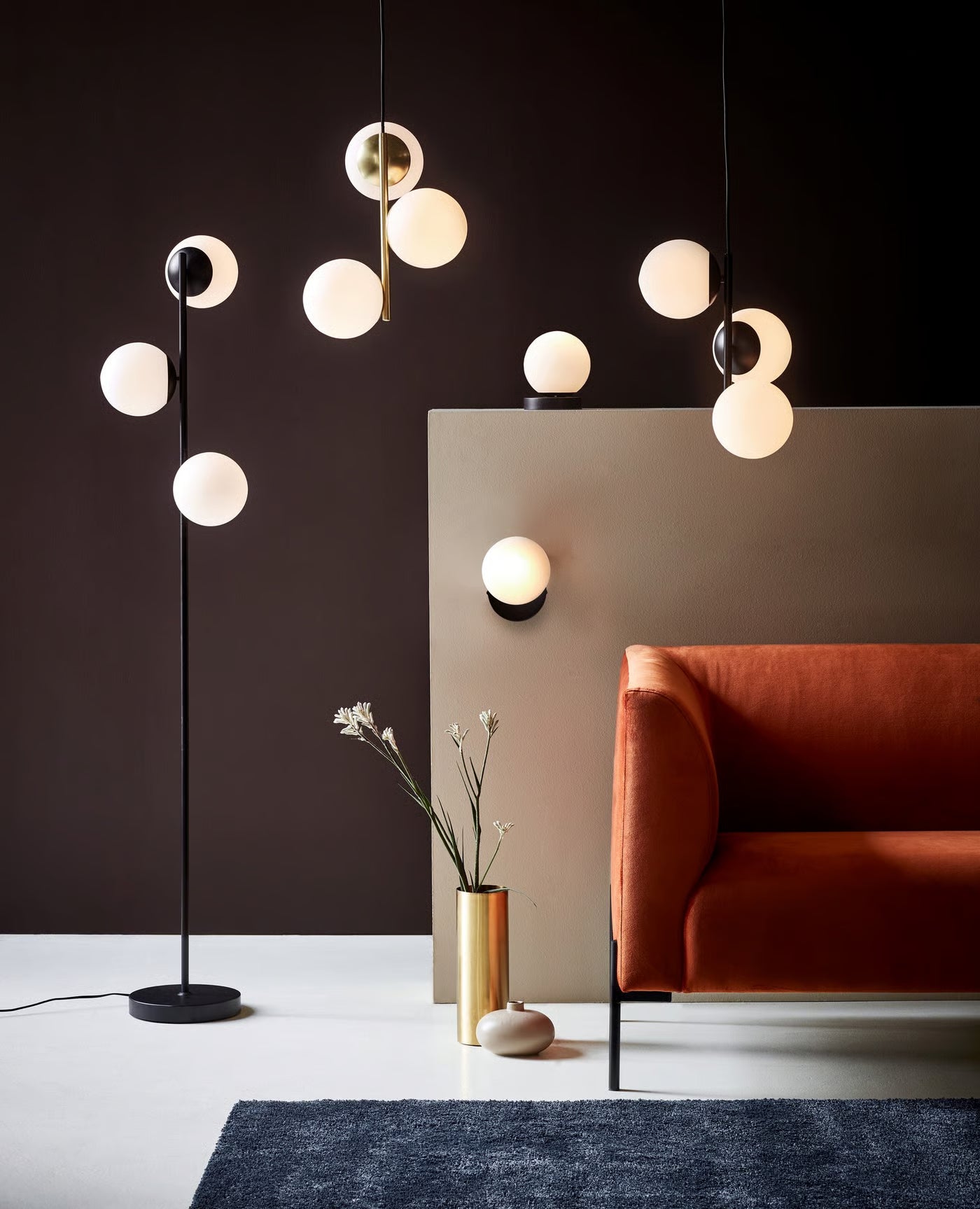 Lilly | Vloerlamp | Zwart