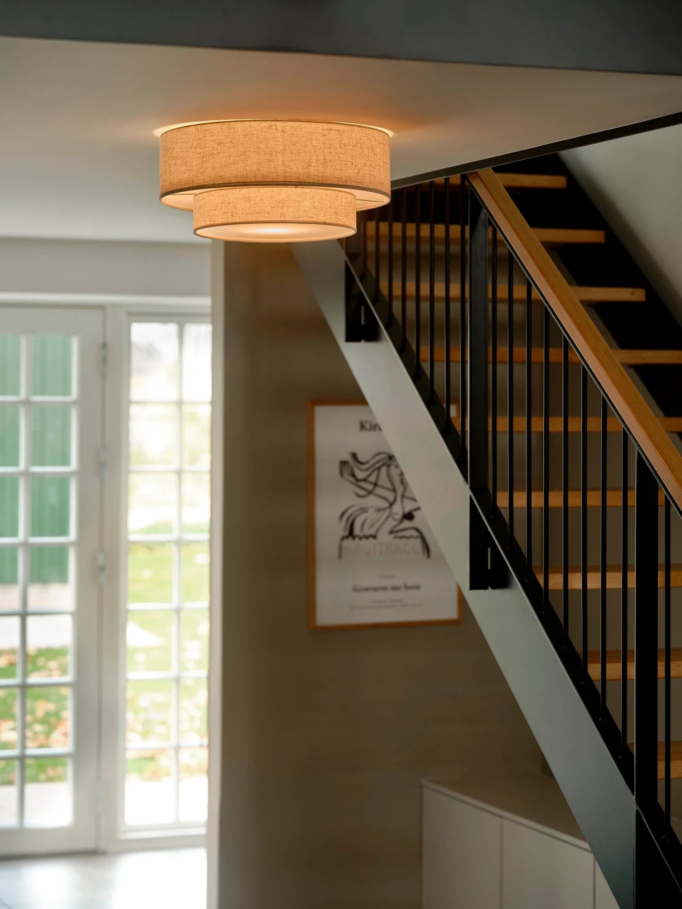 Malodin 50 | Plafondlamp | E27 | Beige
