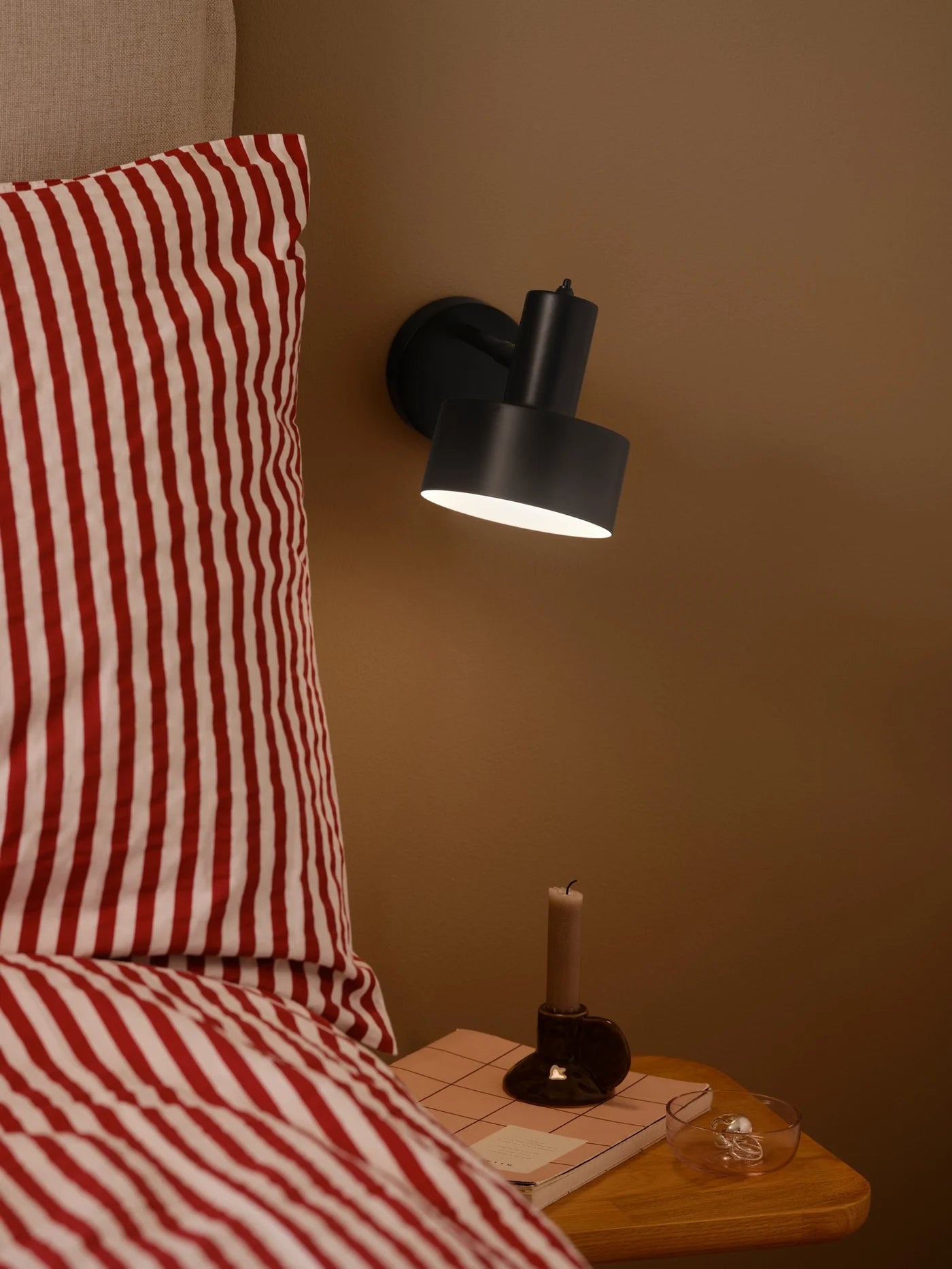 Matis | wandlamp | E27 | Zwart