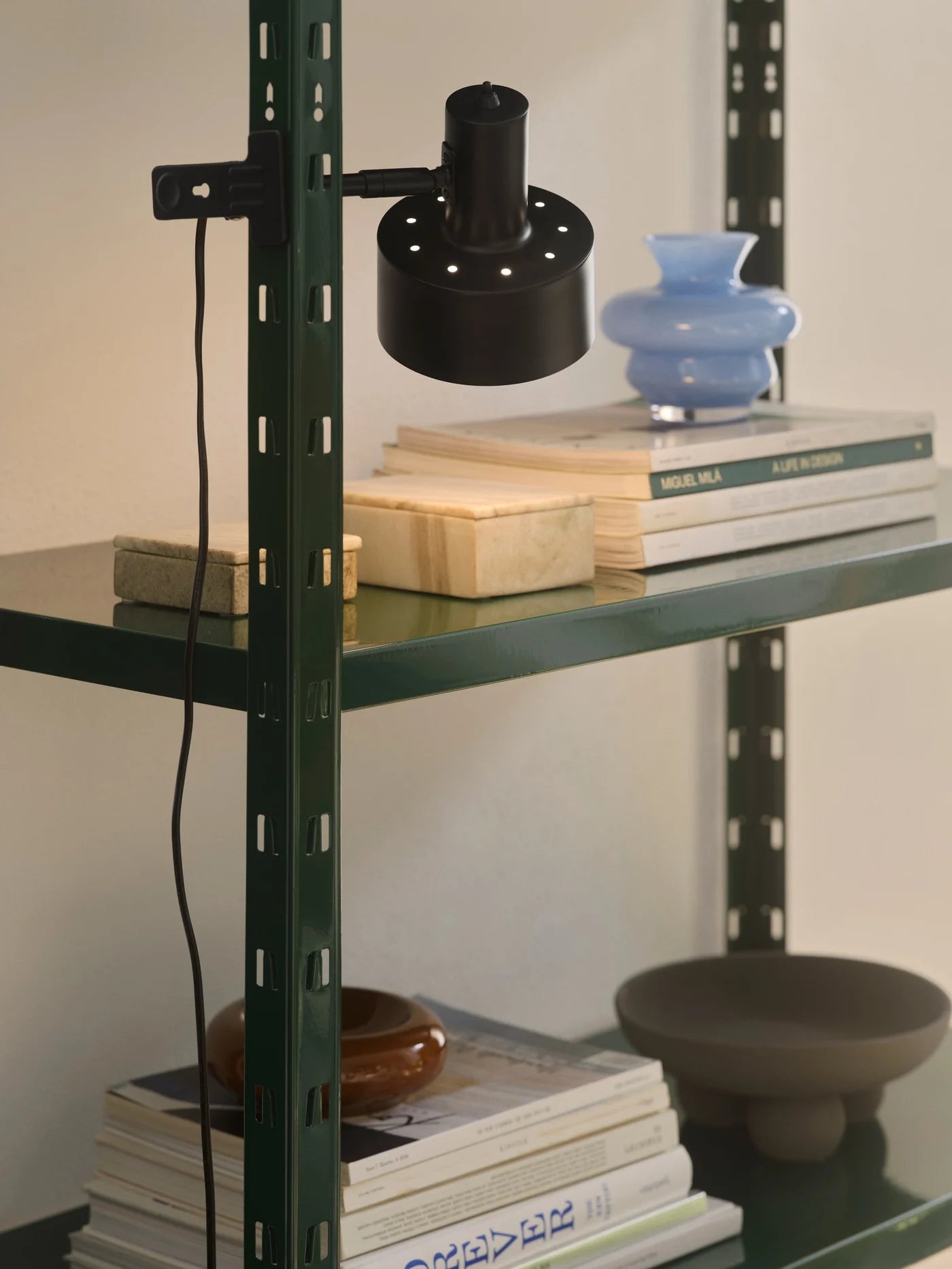 Matis | Klemlamp | E27 | Zwart