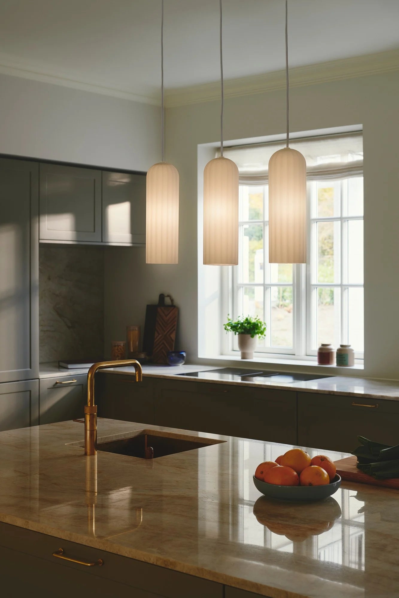 Miella | 3 x Hanglamp | Wit