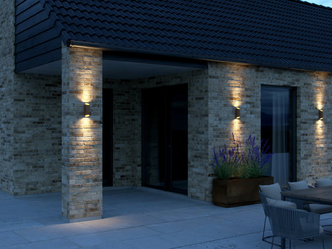 Nico Round 22 | Wandlamp | Roestig