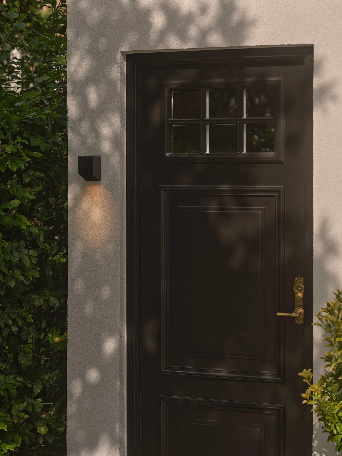 Nico Square 12  | Wandlamp | Zwart