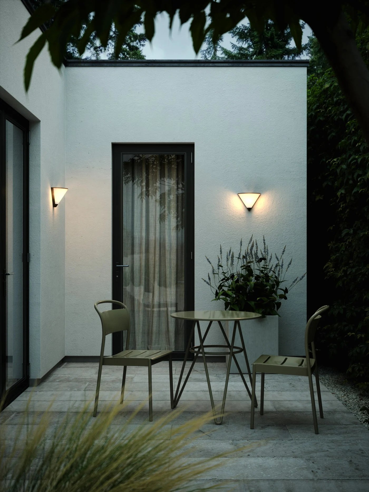 Noorstad | Wandlamp | Zwart