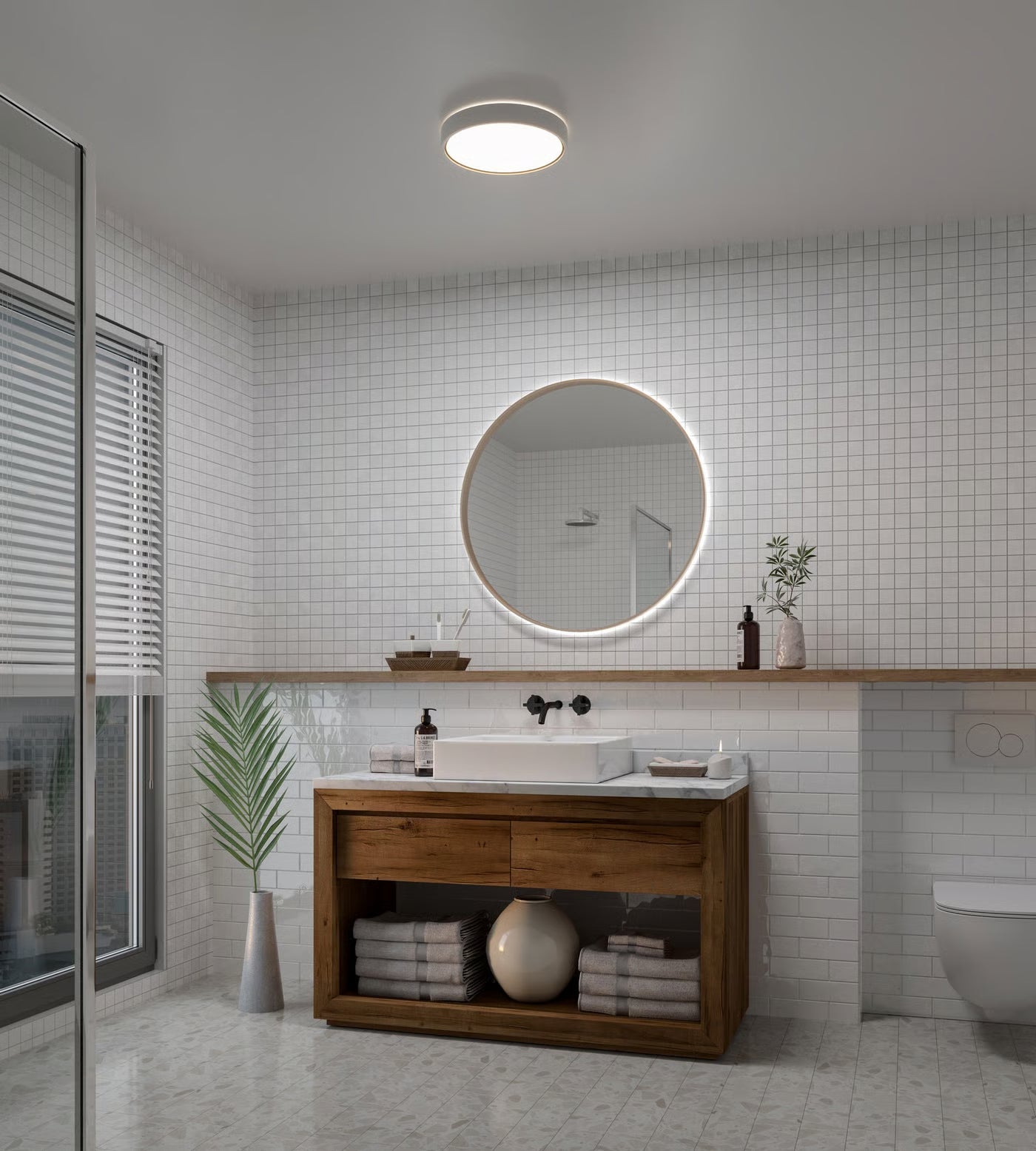 Noxy | Plafondlamp | Wit