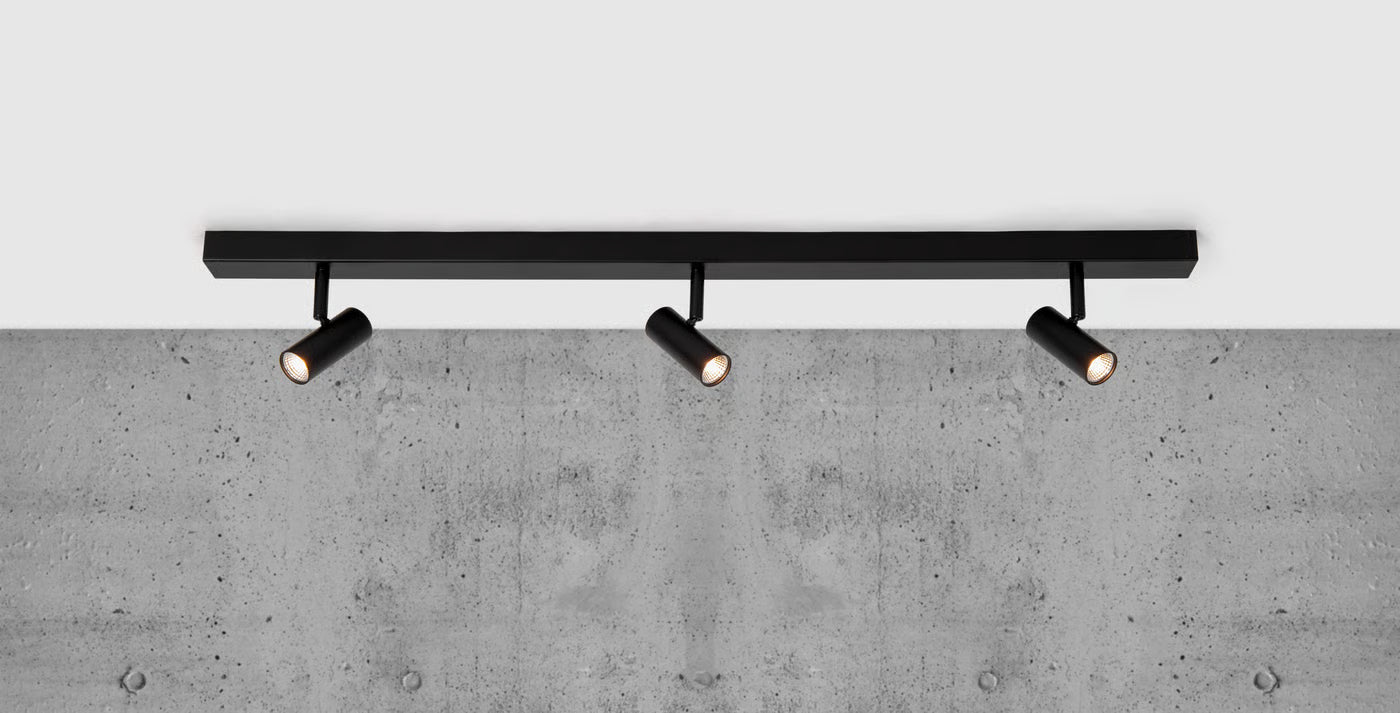 OMARI 3-Spot | Opbouw Spot | Zwart
