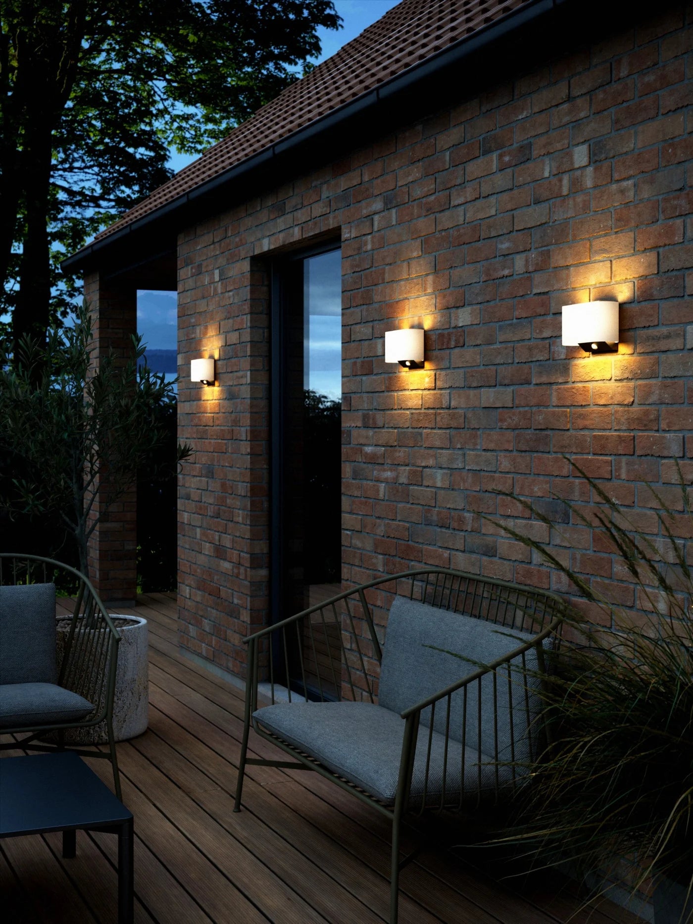 Piola Solar | Wandlamp | Wit