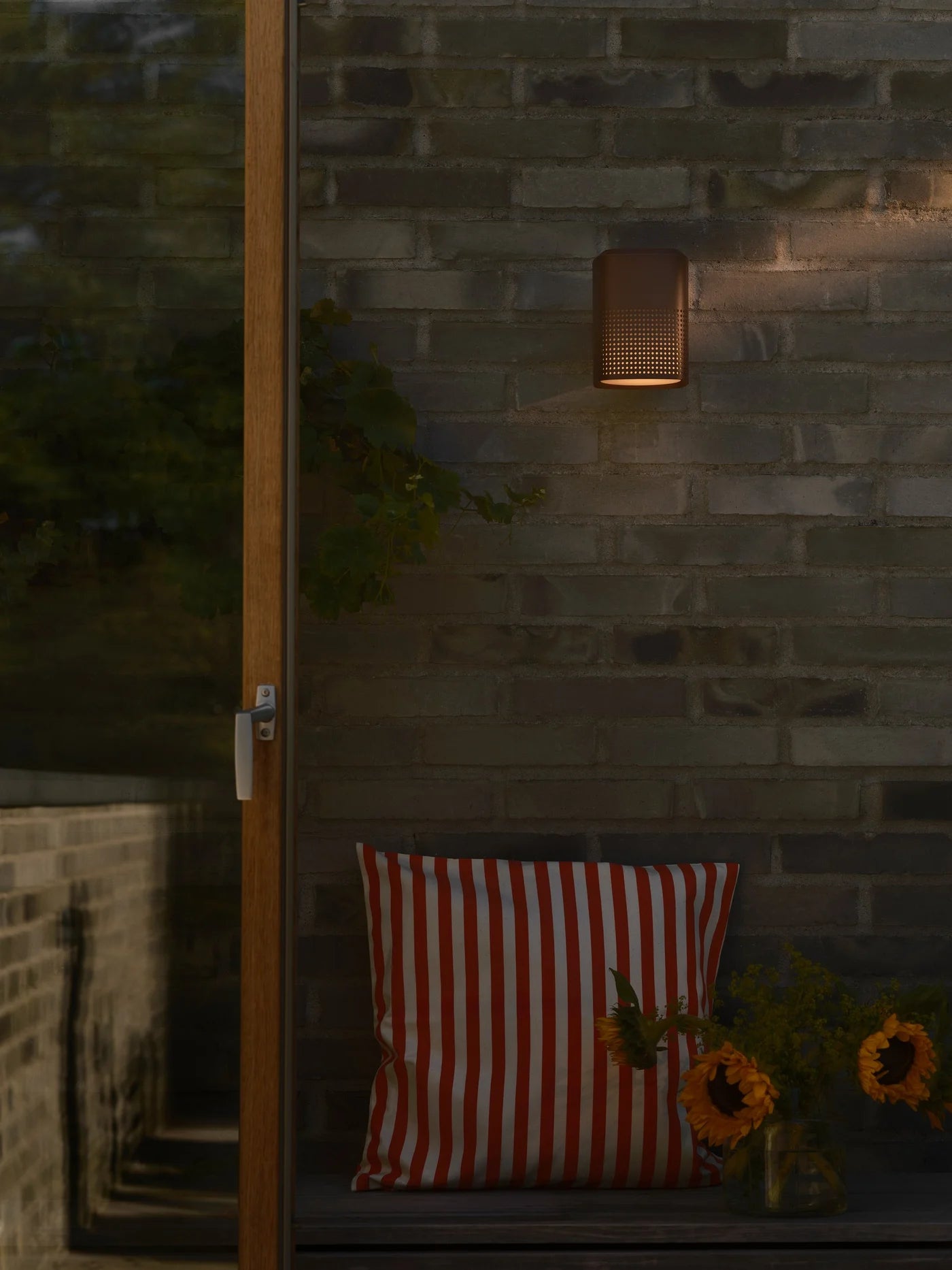 Sidara | Wandlamp | Seaside Bruin metallic